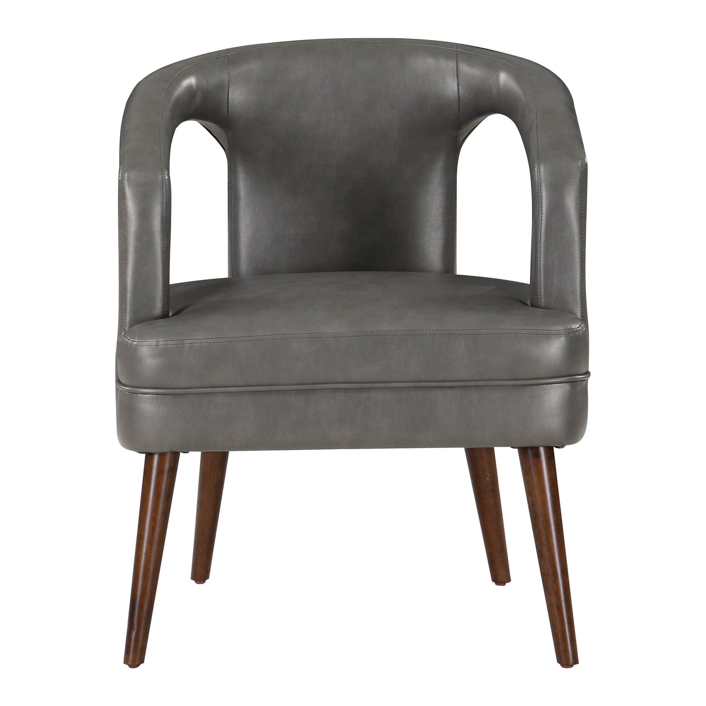 Mason Accent Reception Chair - Pewter