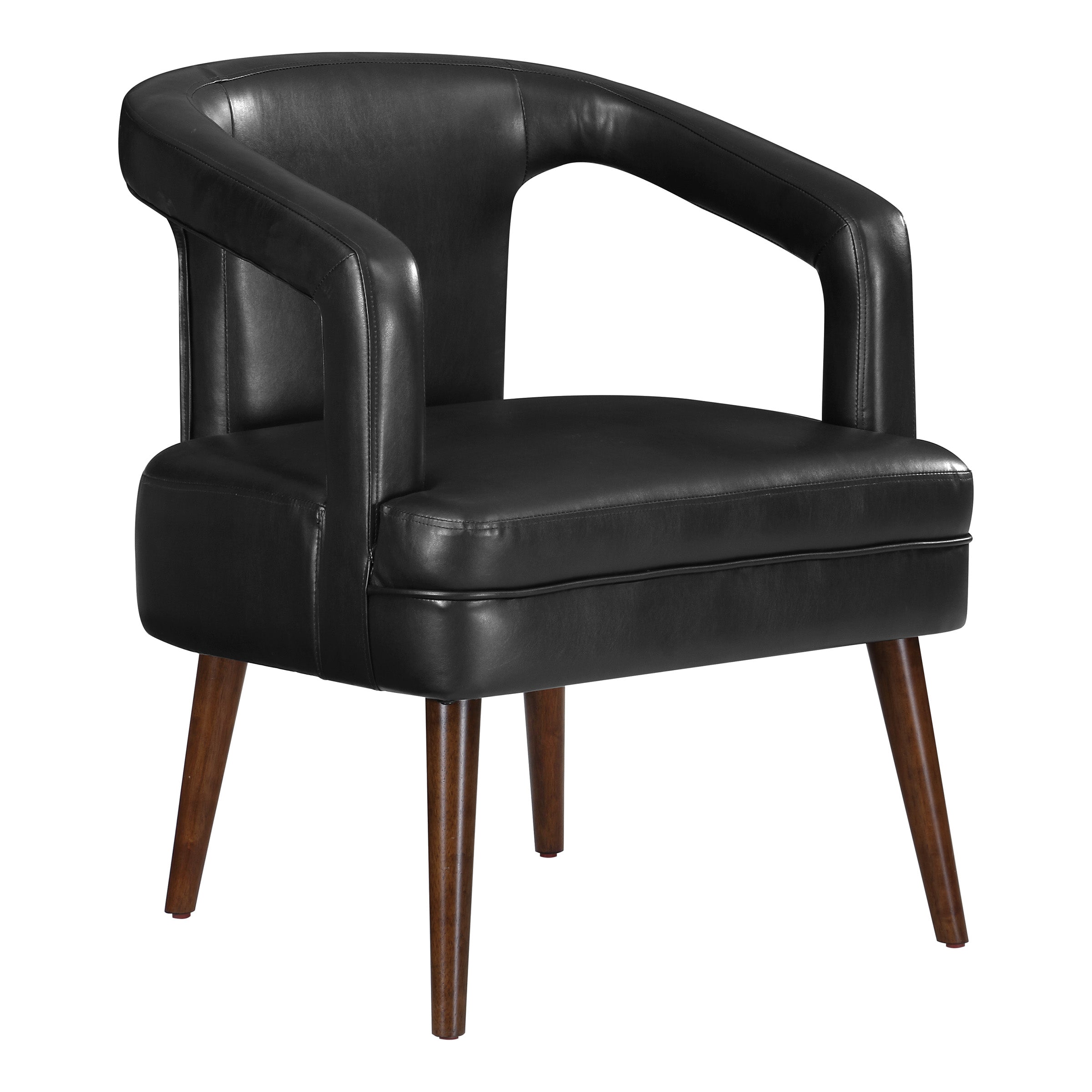 Mason Accent Reception Chair - Black