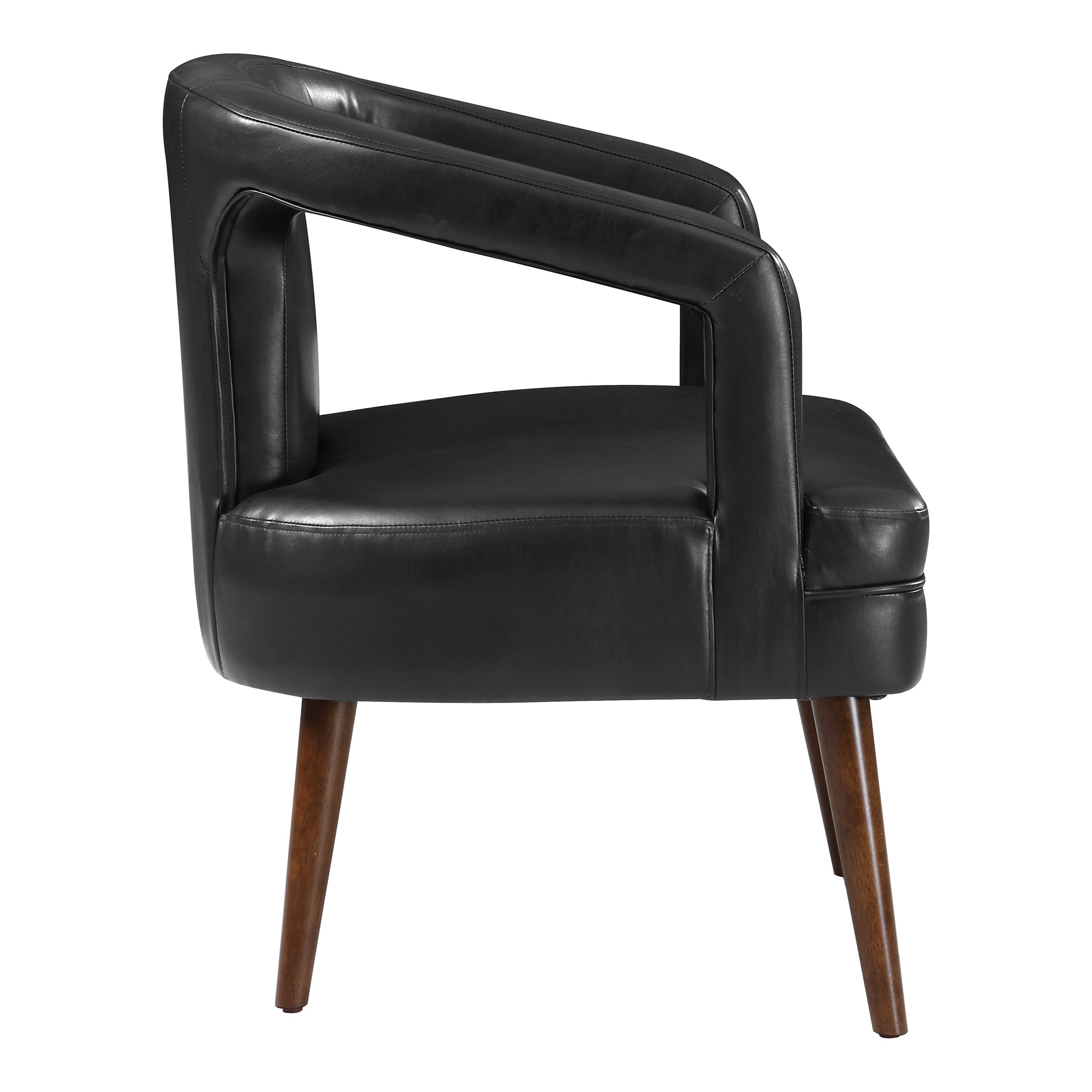 Mason Accent Reception Chair - Black