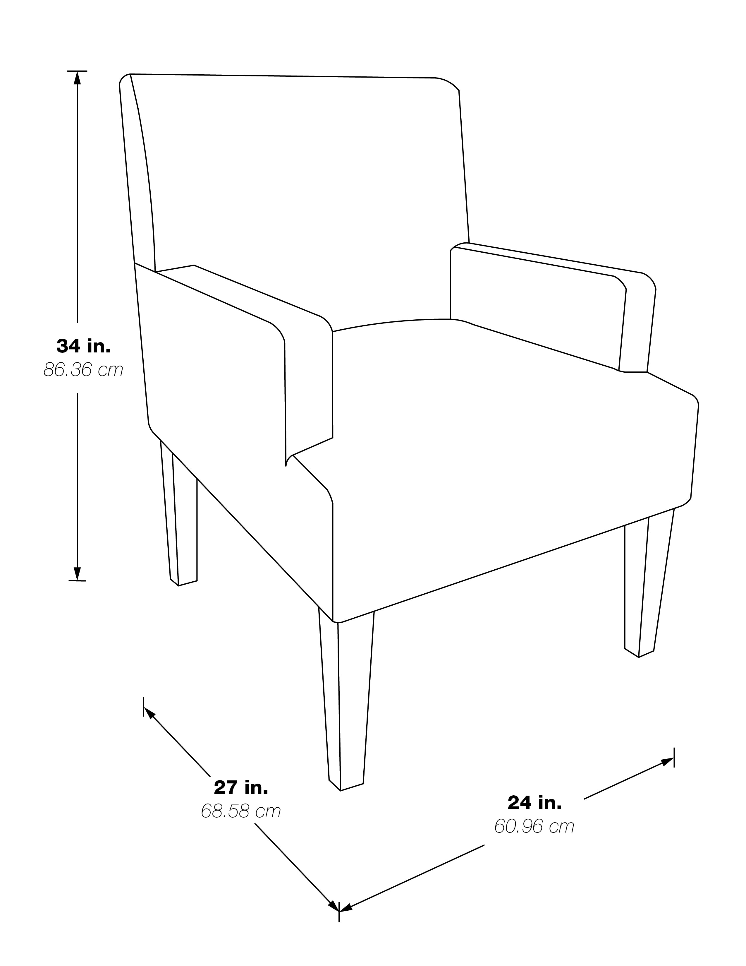 Main Street Guest Chair - Wheat