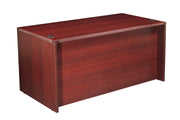 Napa Desk Shell 71X36 - Mahogany