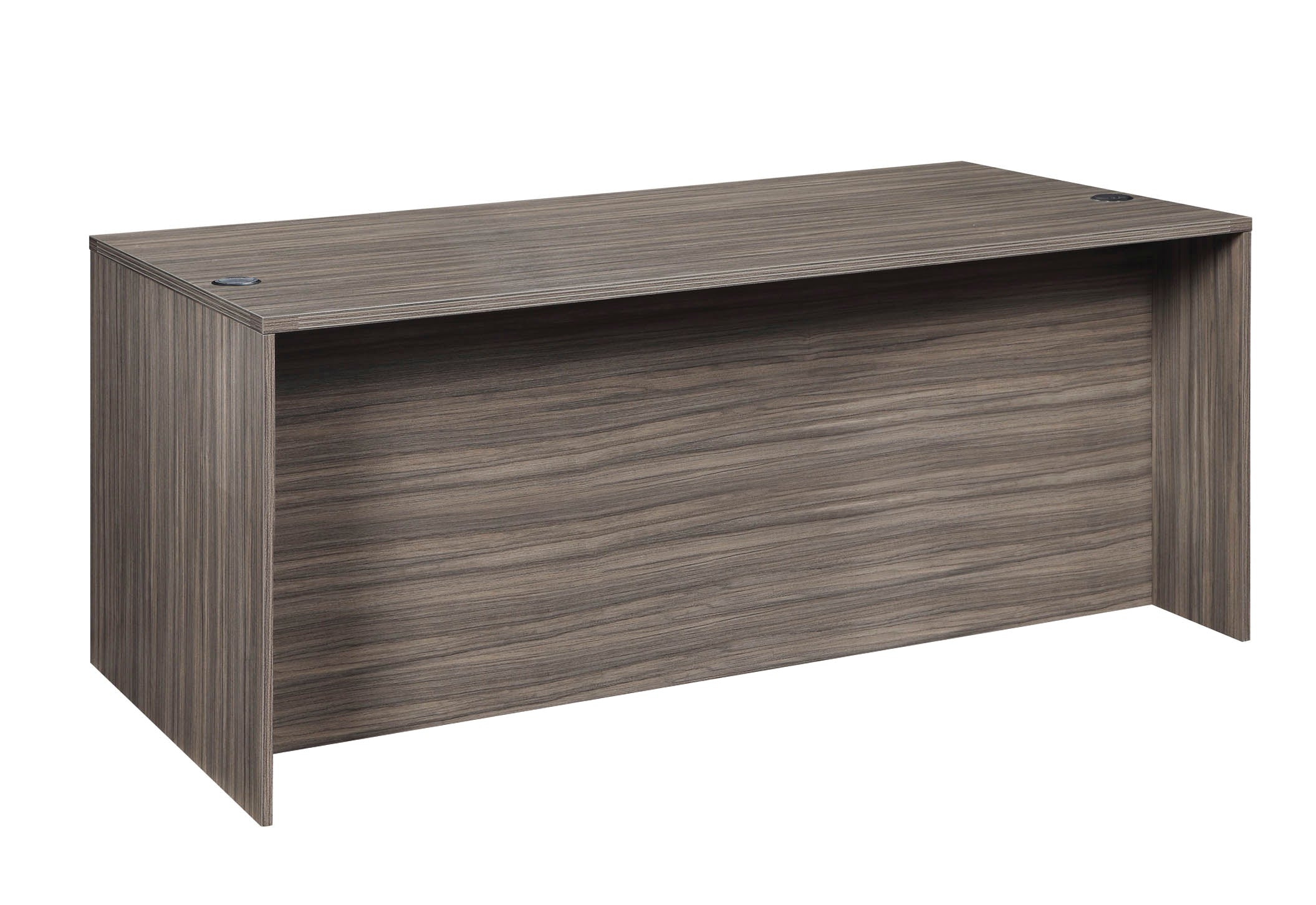 Napa Desk Shell 71X36 - Urban Walnut