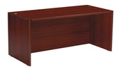Napa Desk Shell 66X30 - Mahogany