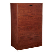 Napa Four-Drawer Lateral File 36"X22"X56 - Cherry