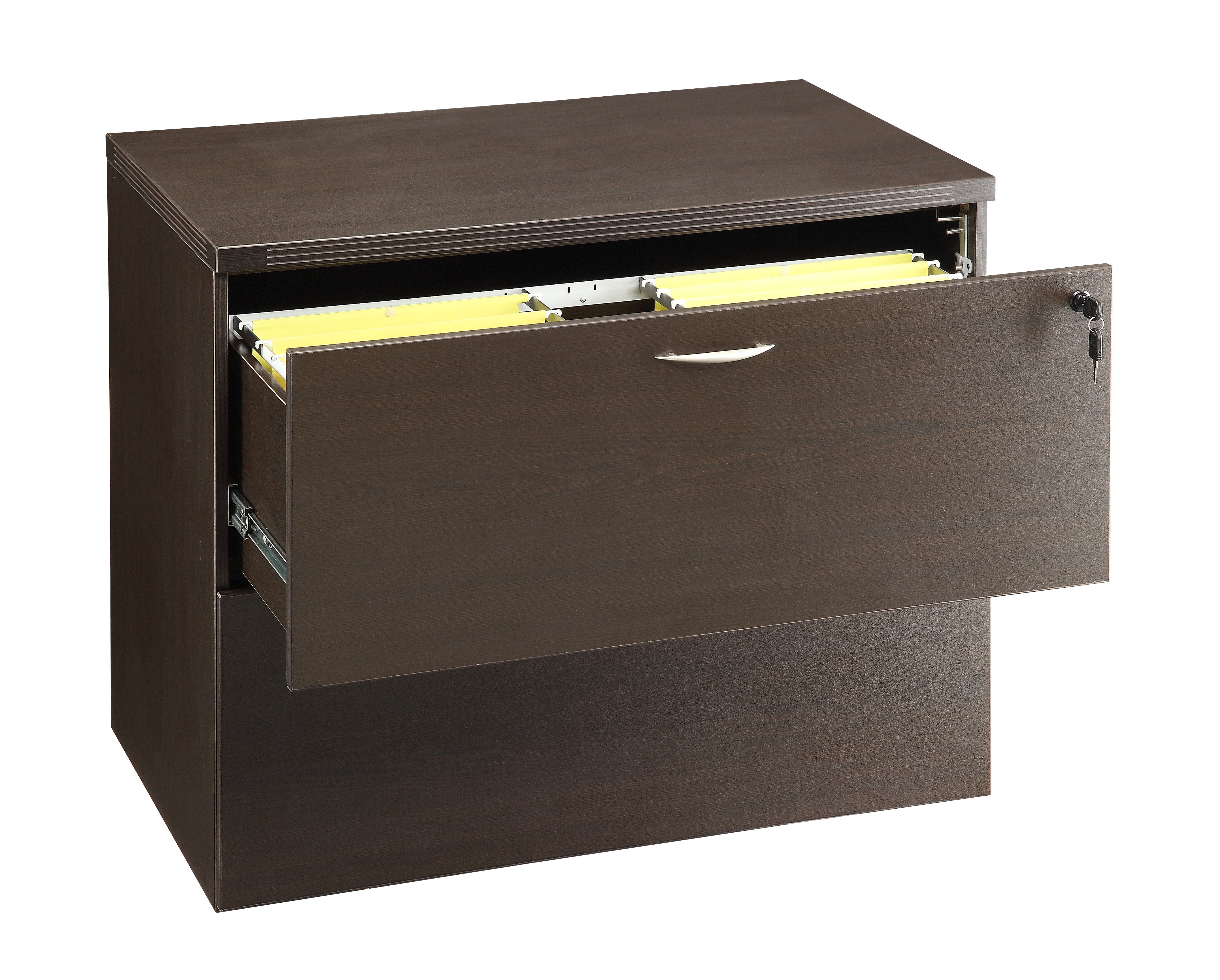 Napa 2-Drawer Lateral File 35.5X22 - Espresso