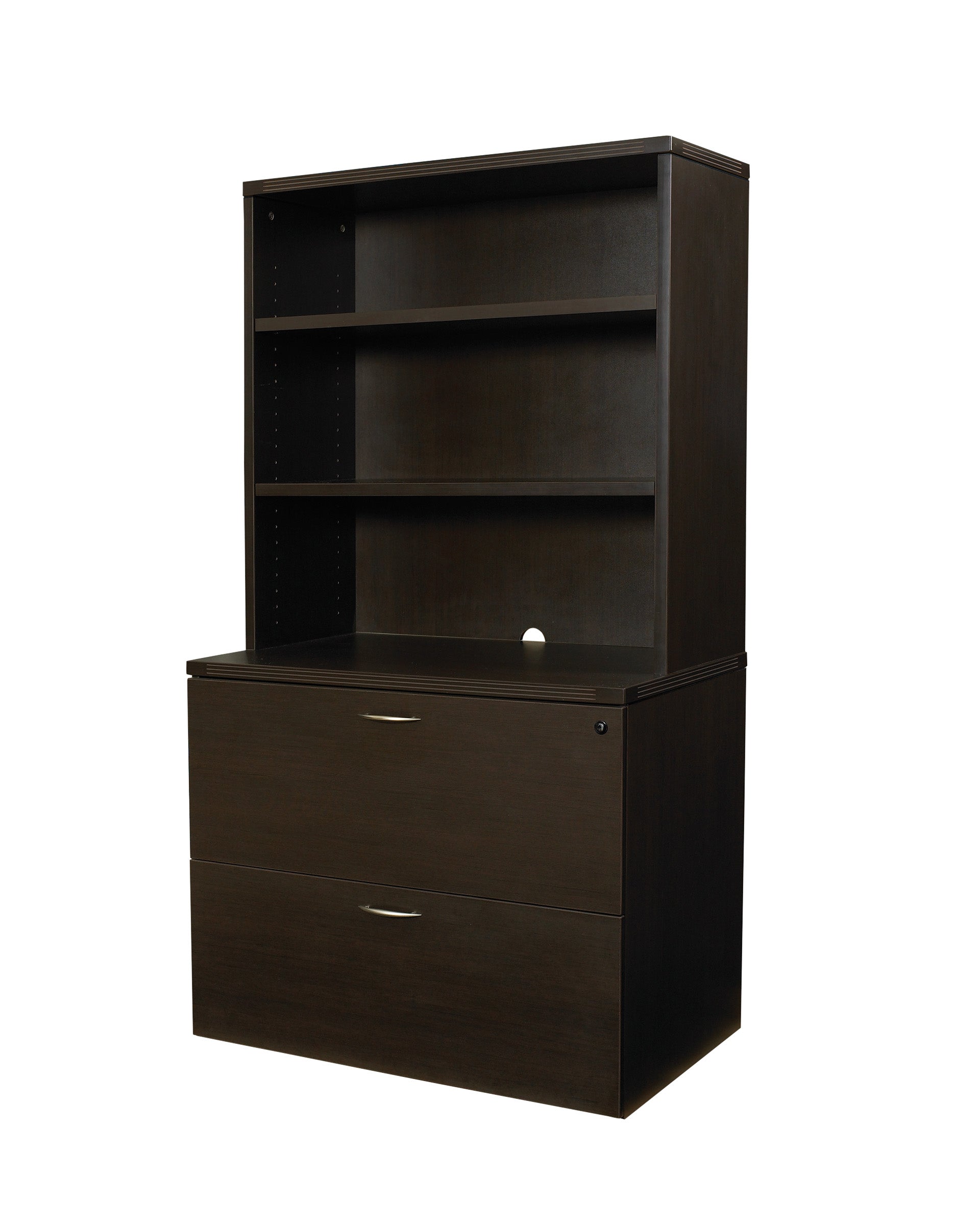 Napa 2-Drawer Lateral File 35.5X22 - Espresso