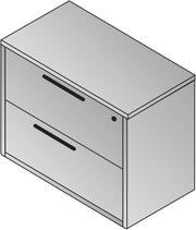Napa 2-Drawer Lateral File 35.5X22 - White