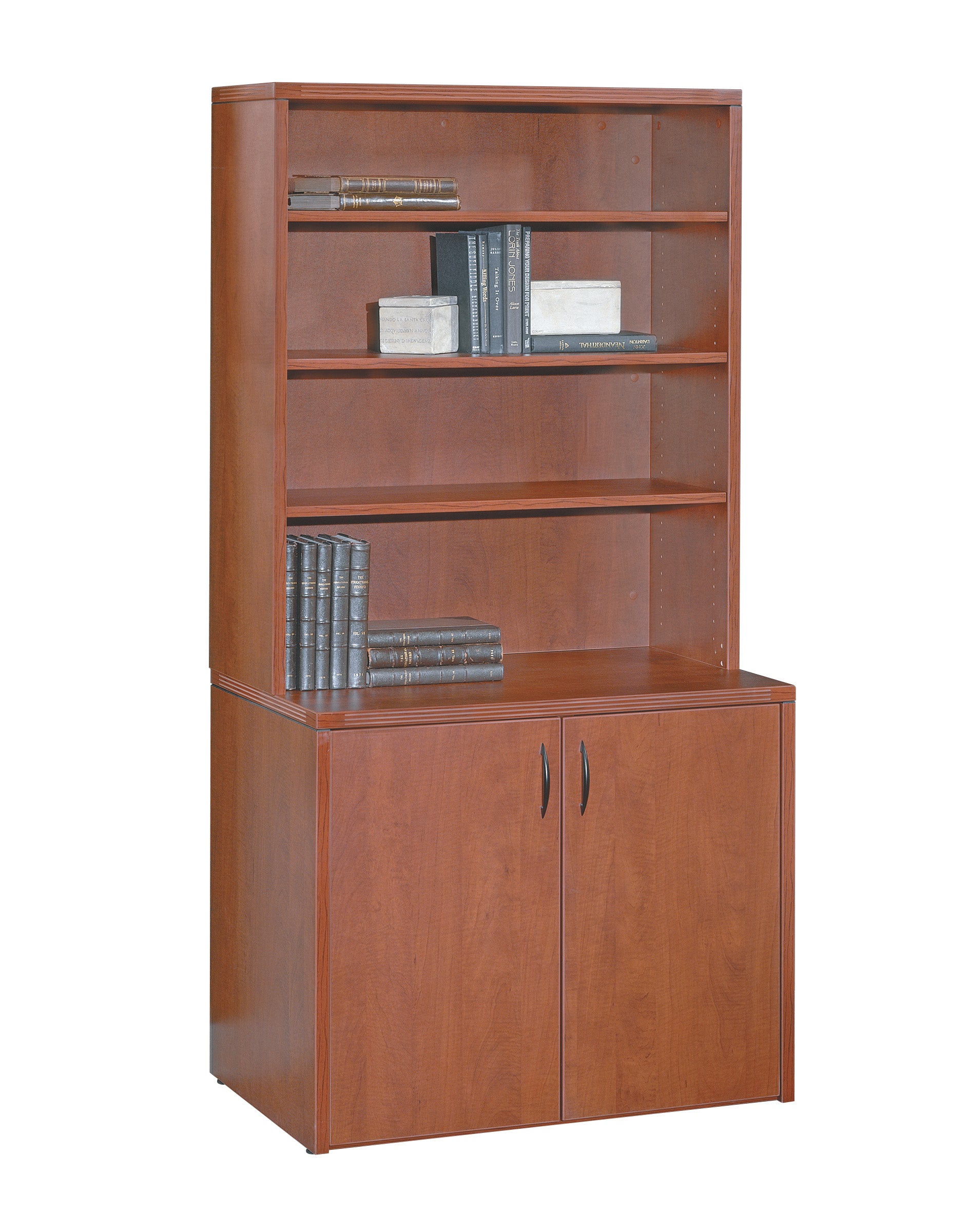 Napa 2-Door Storage Cabinet 35.5X22 - Cherry