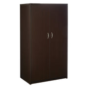 65' H 2 Door Cabinet W/5 Shelves  - Espresso
