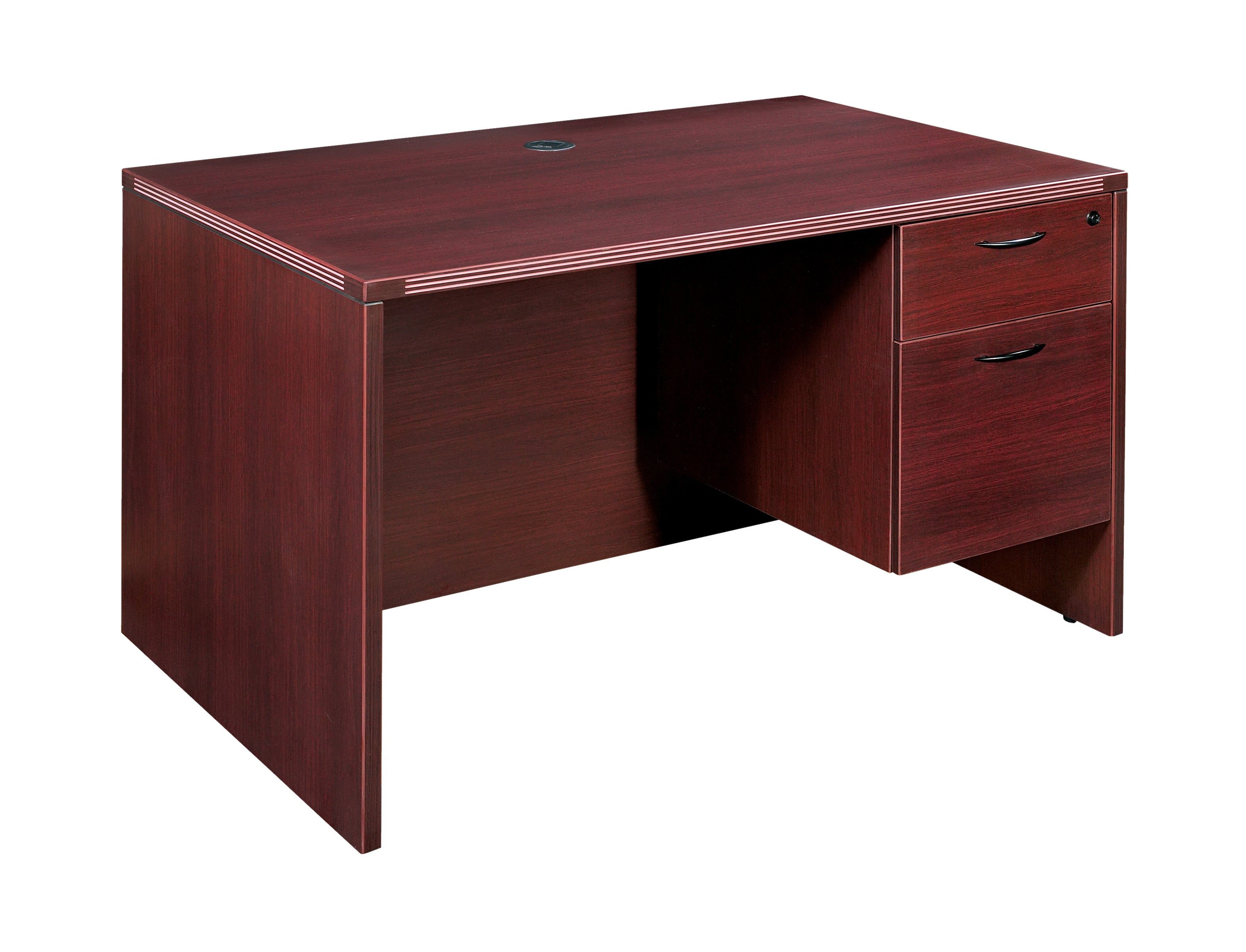 Napa Desk Shell 48"X30"X29" - Mahogany