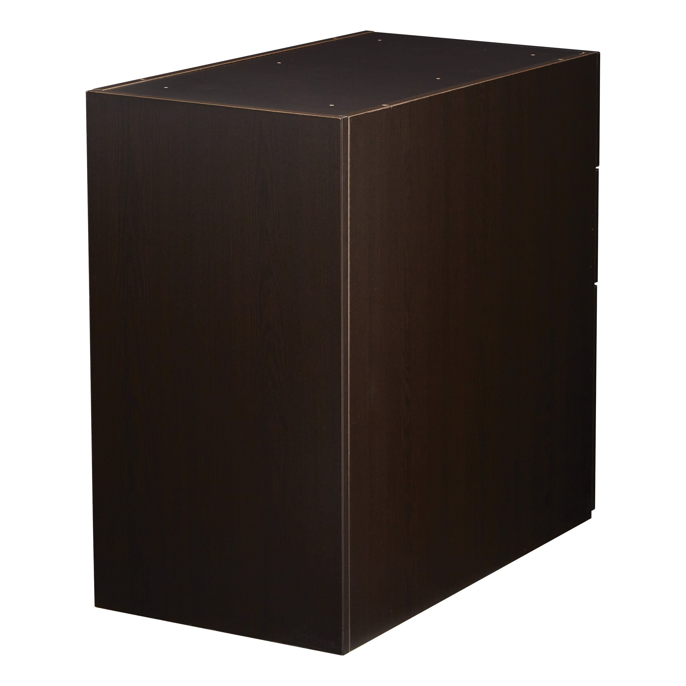 Napa 30"D Desk Pedestal, Box/Box/File - Espresso
