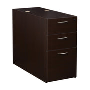 Napa 36"D Desk Pedestal, Box/Box/File - Espresso