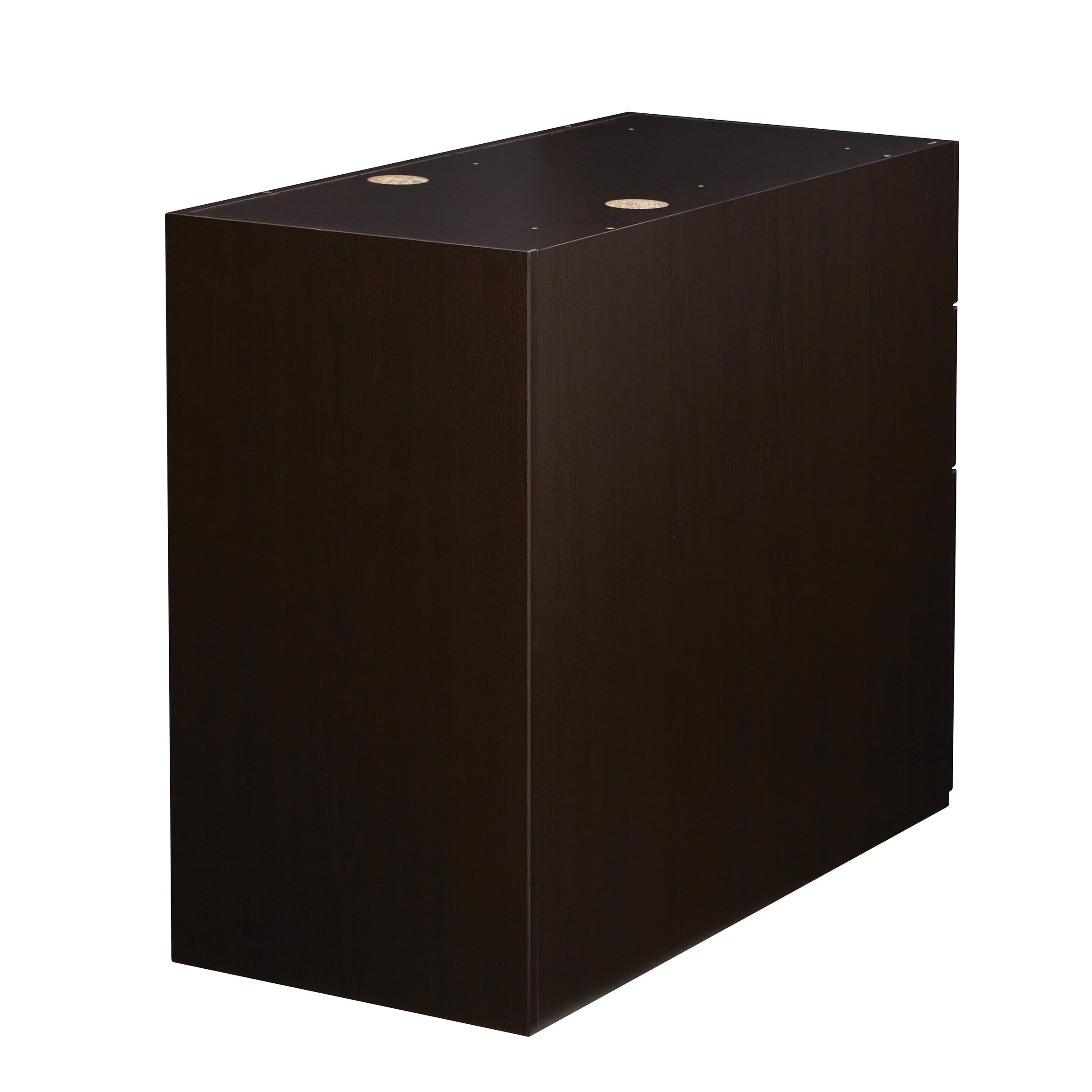 Napa 36"D Desk Pedestal, Box/Box/File - Espresso