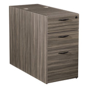 Napa 36"D Desk Pedestal, Box/Box/File - Urban Walnut