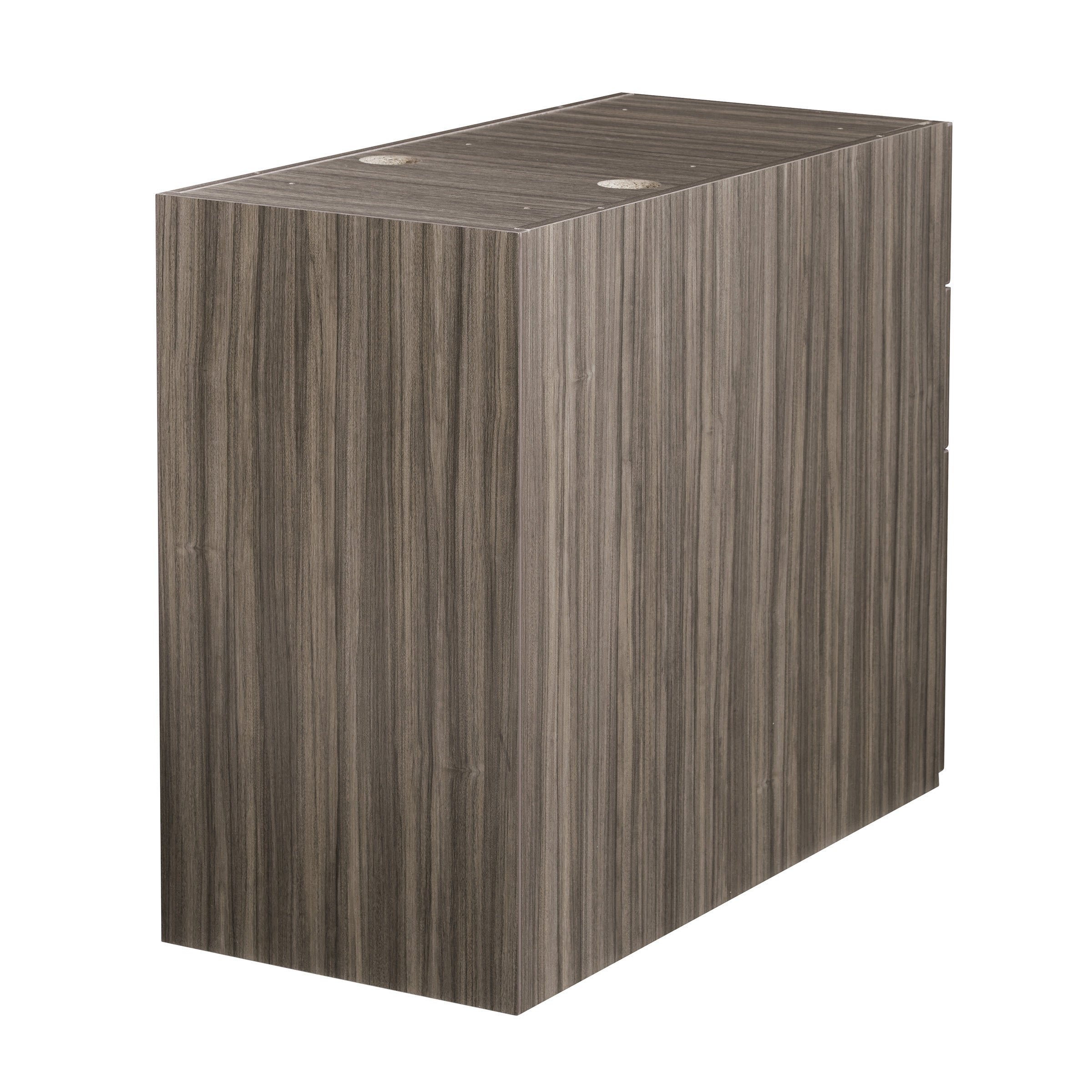 Napa 36"D Desk Pedestal, Box/Box/File - Urban Walnut