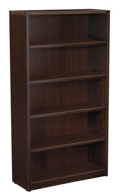 Napa 5-Shelf Bookcase, 35.5X14X65H - Espresso
