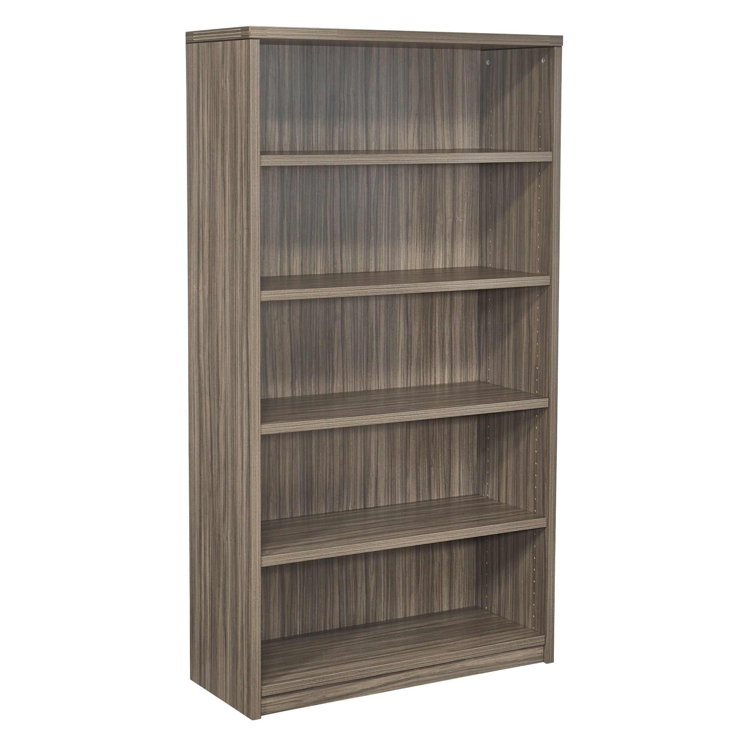 Napa 5-Shelf Bookcase, 35.5X14X65H - Urban Walnut