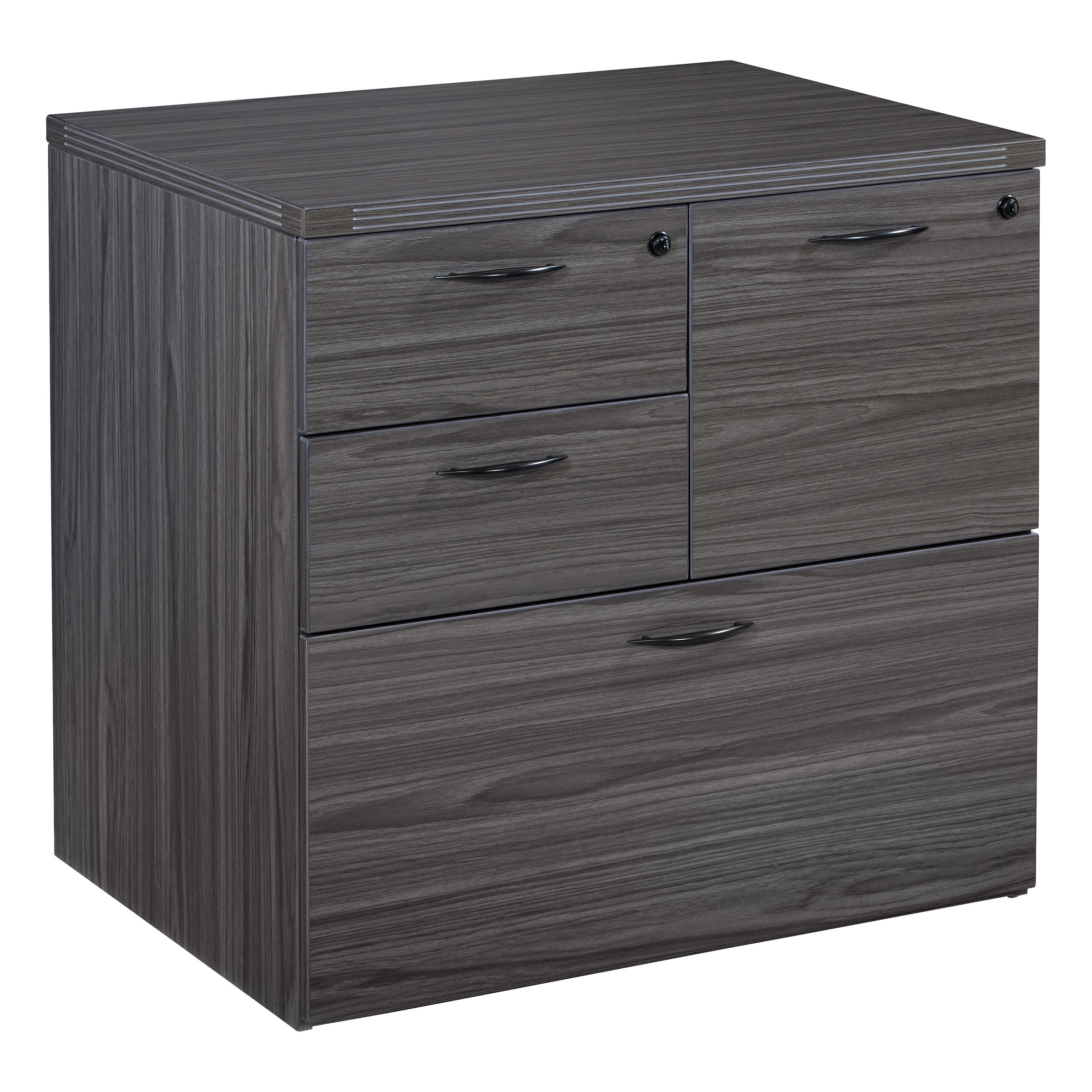 Napa MultiFile Ped 31”x23”x29” - Slate Grey