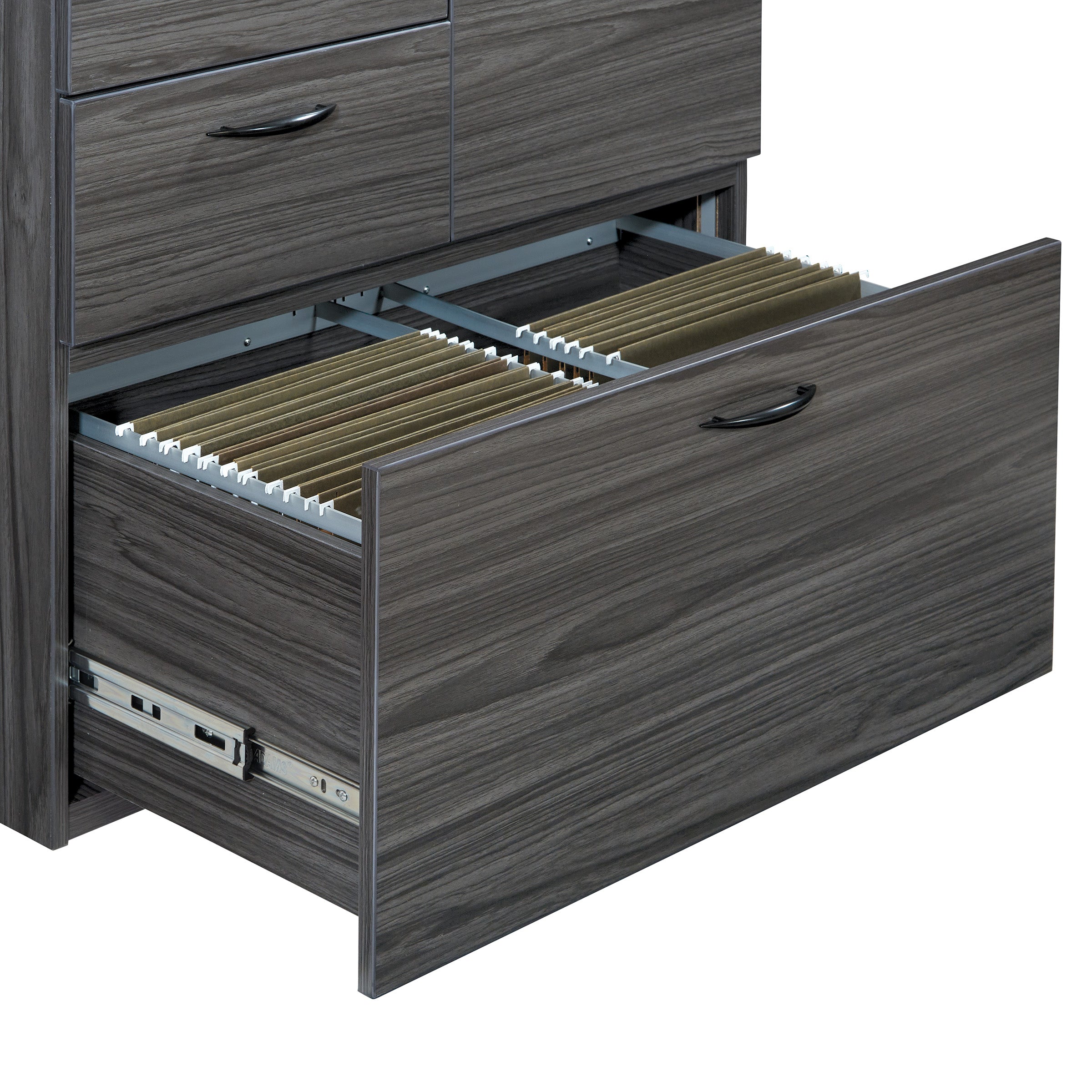 Napa MultiFile Ped 31”x23”x29” - Slate Grey