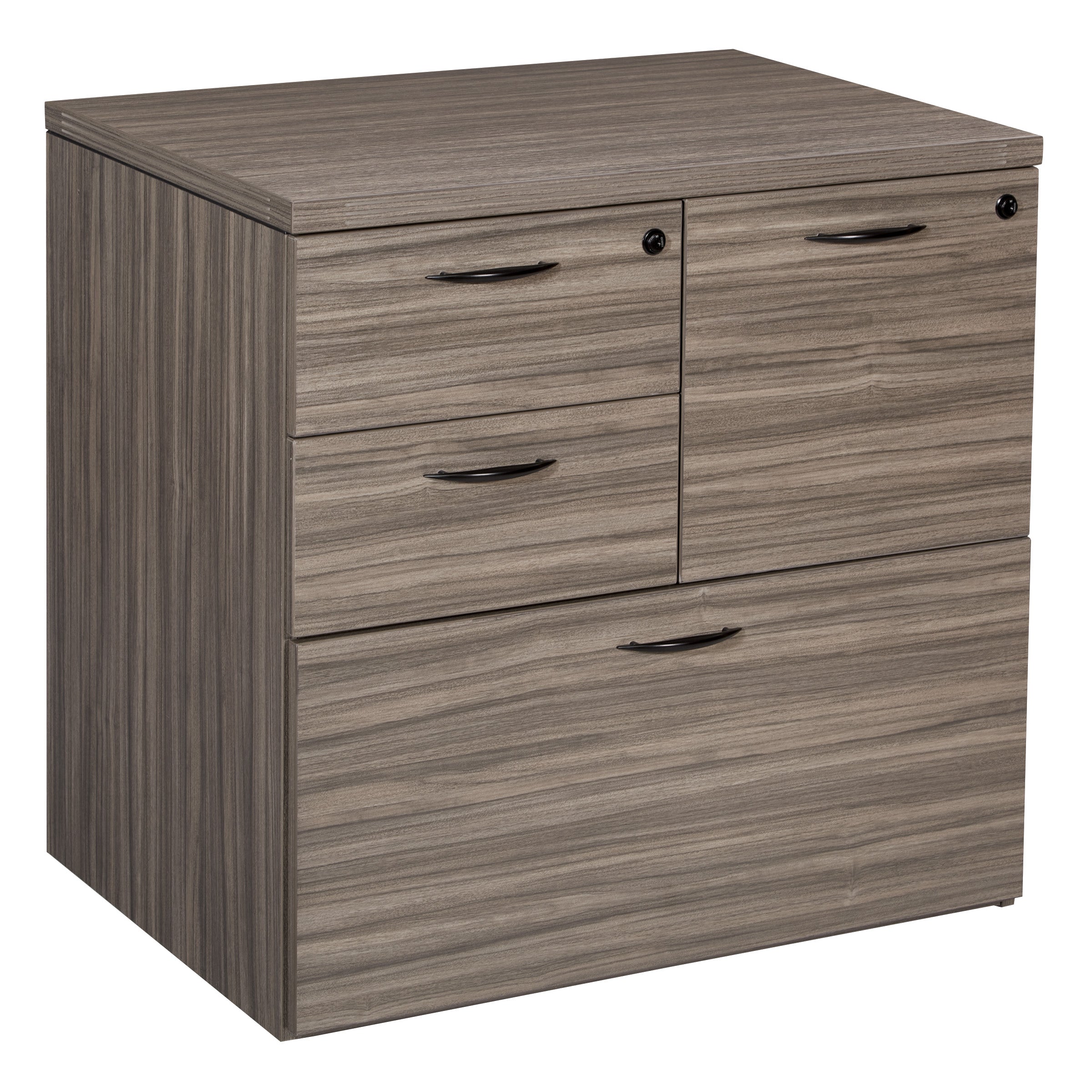 Napa MultiFile Ped 31”x23”x29” - Urban Walnut