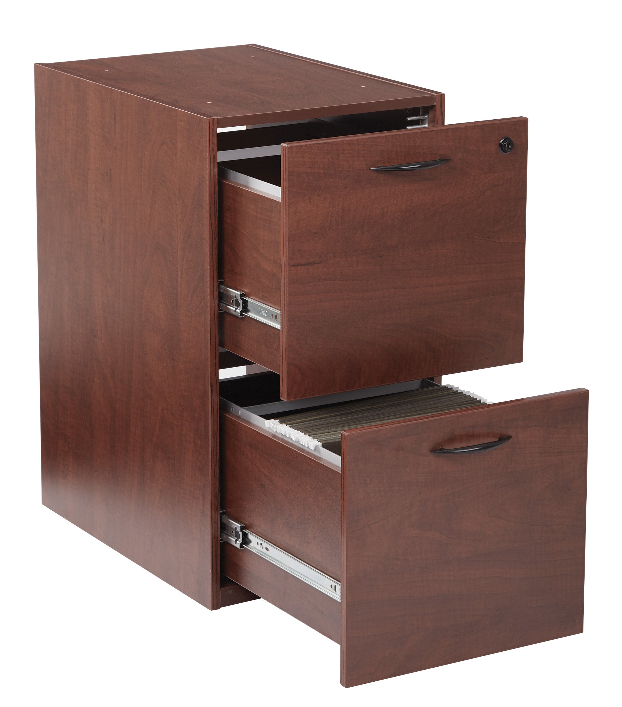 Napa File/File Pedestal - Cherry