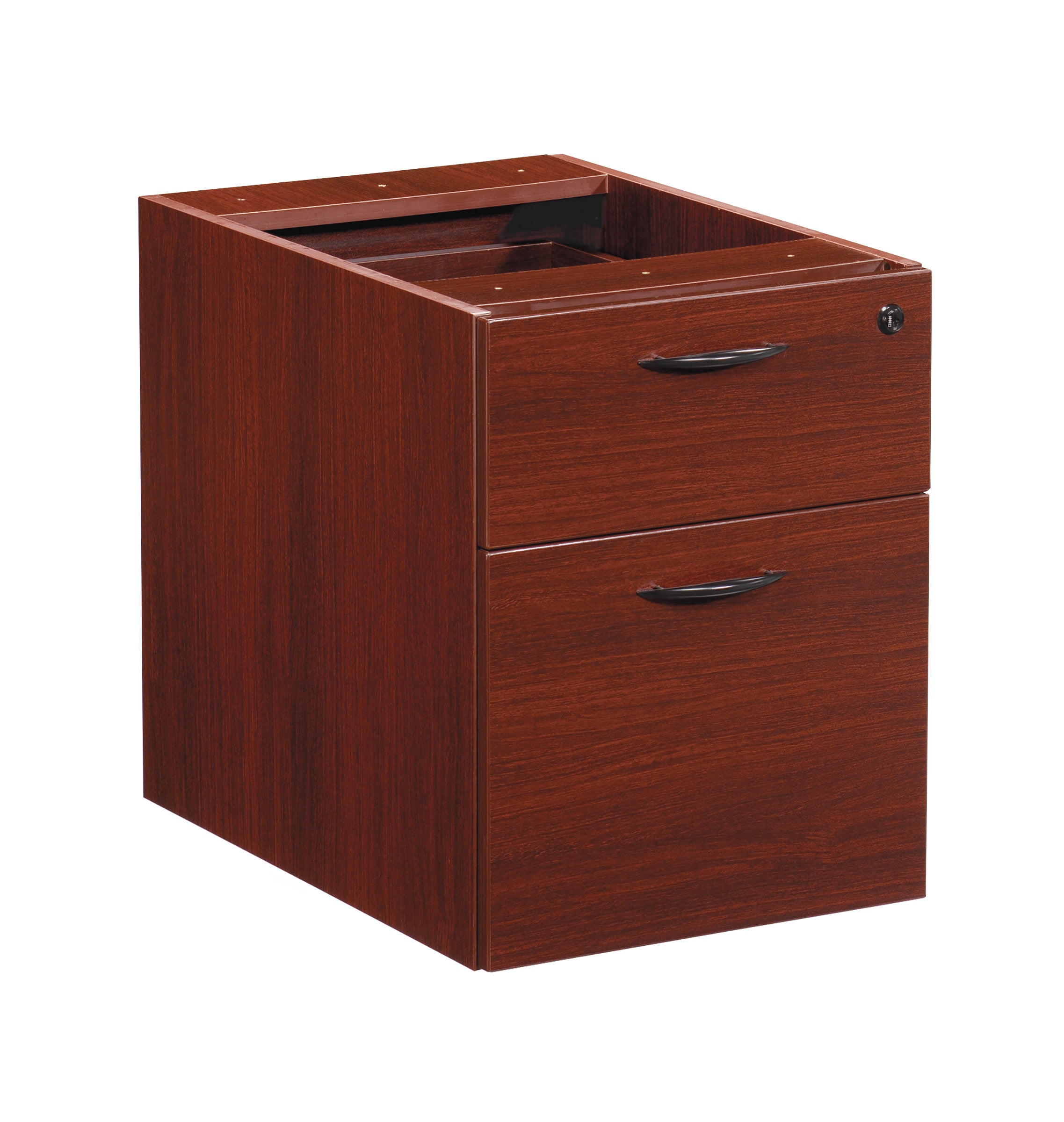 Napa Box/File Hanging Pedestal, 18"D - Mahogany