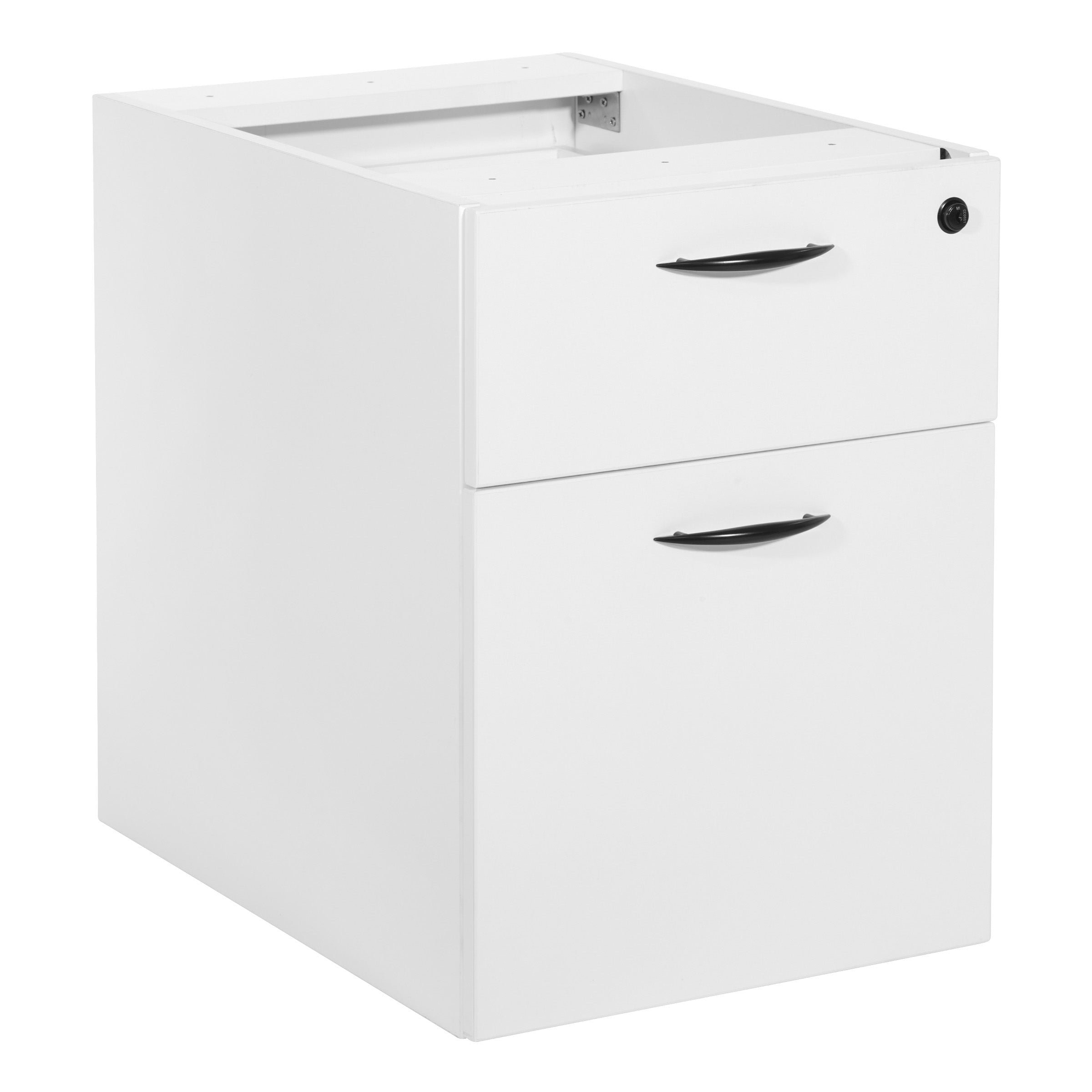 Napa Box/File Hanging Pedestal, 18"D - White