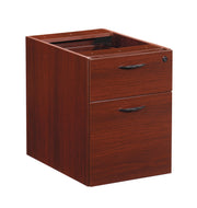Napa Box/File Hanging Pedestal, 22"D - Mahogany