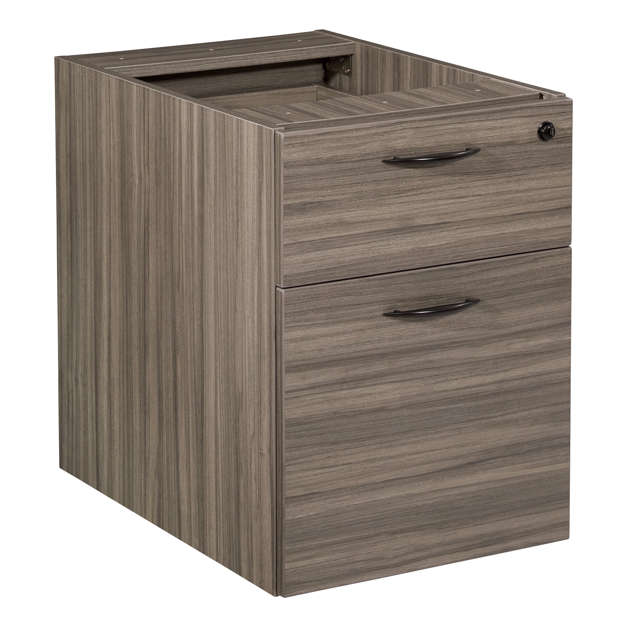 Napa Box/File Hanging Pedestal, 22"D - Urban Walnut