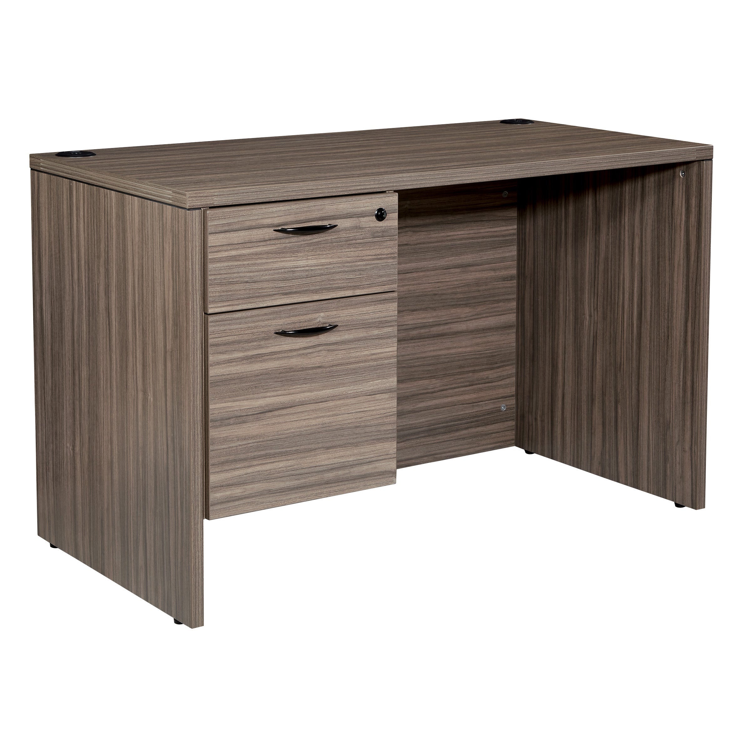 Napa Box/File Hanging Pedestal, 22"D - Urban Walnut
