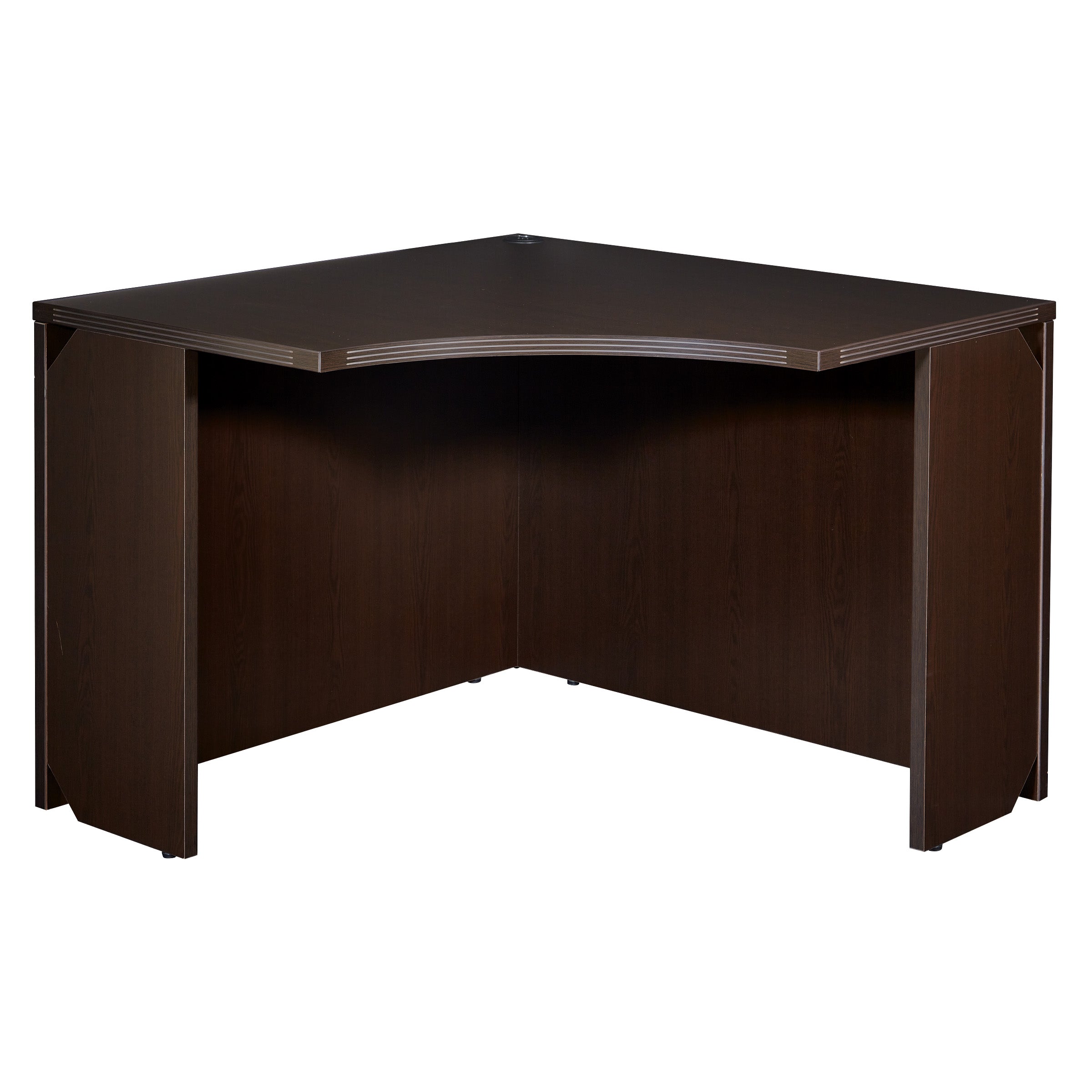 Corner Desk Shell, 42 x 24 - Espresso