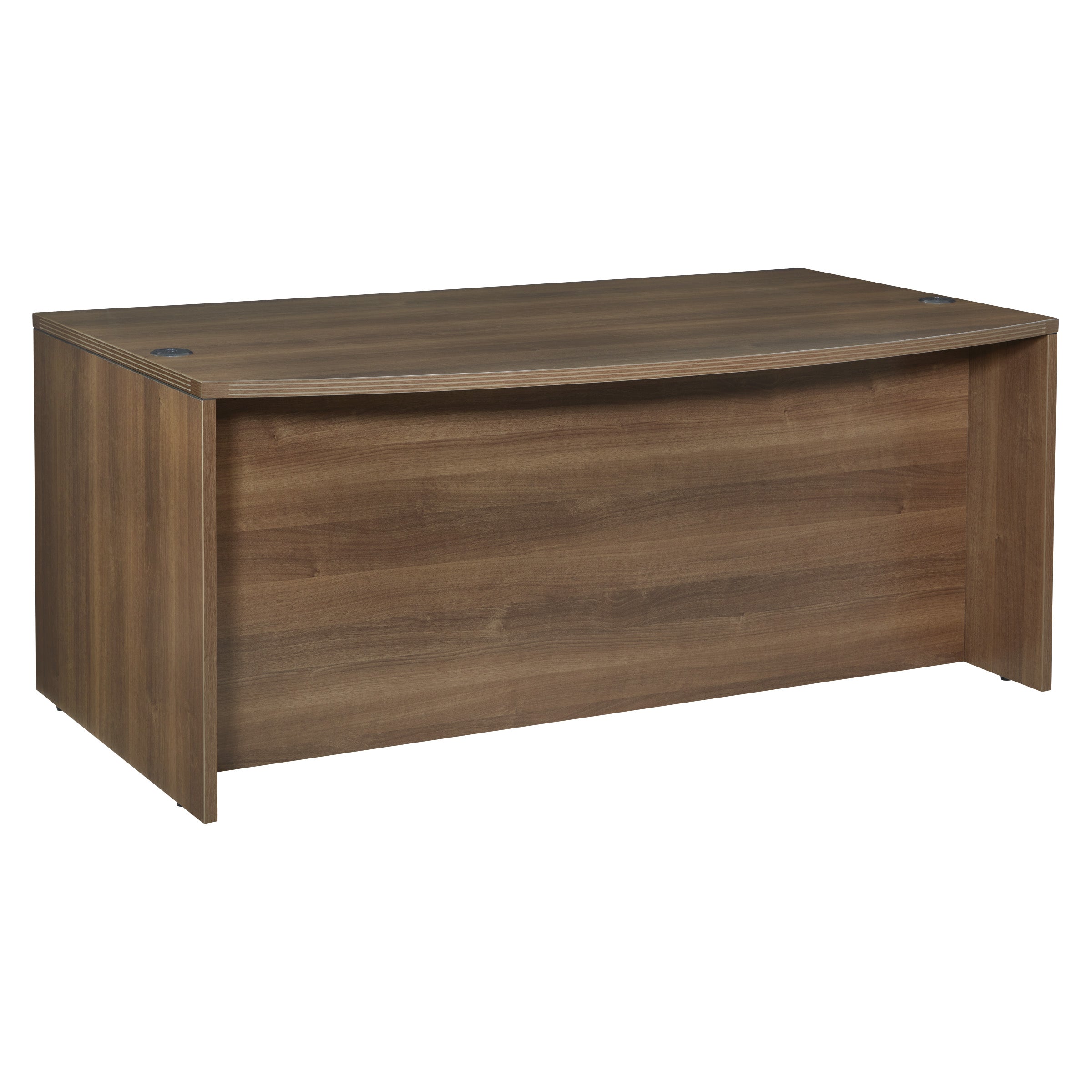 Napa Bow Top Desk Shell 72X39 - Park City