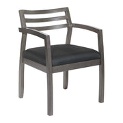 Napa Slate Grey Guest Chair - Back