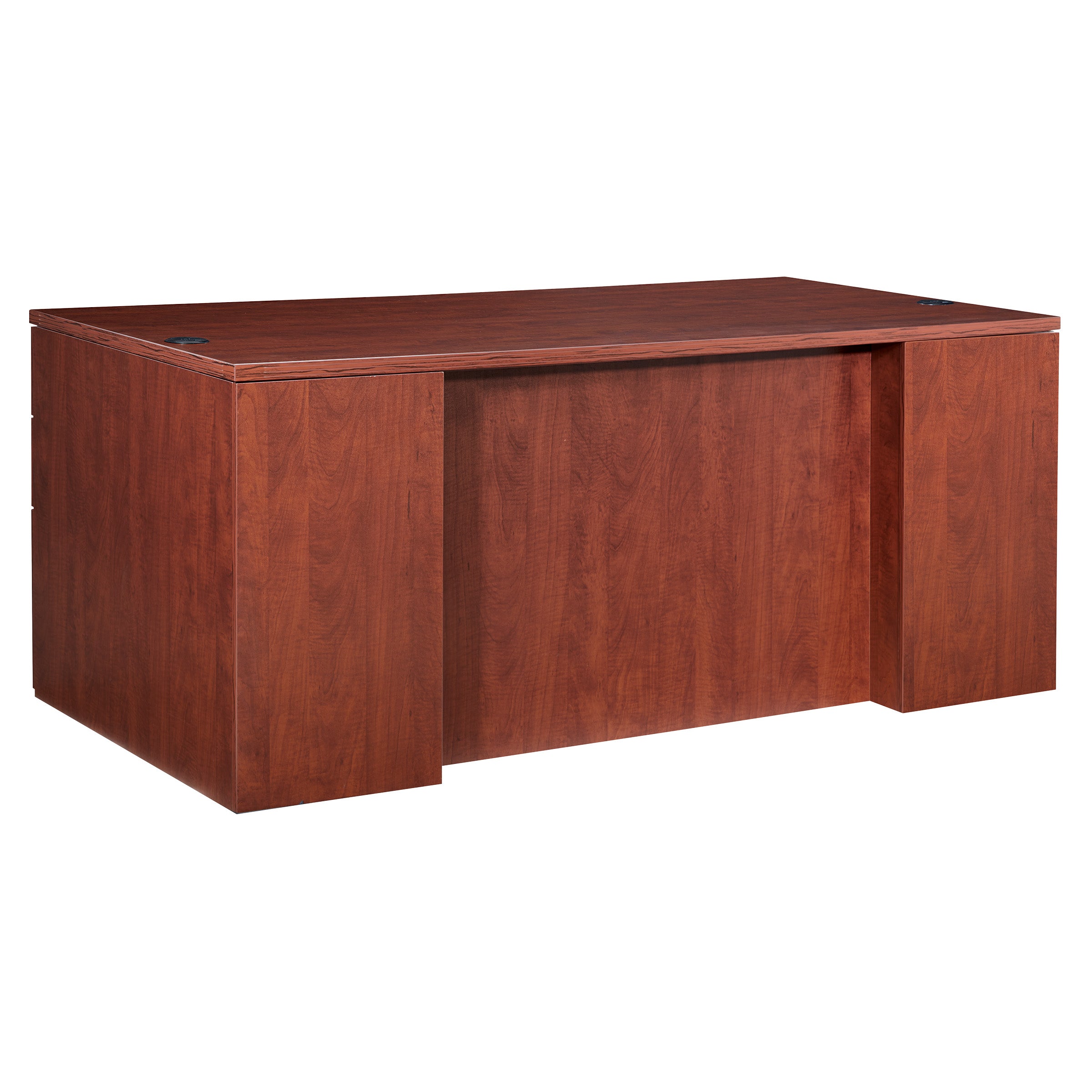 Napa Double Pedestal Desk 71" x 36" - Cherry