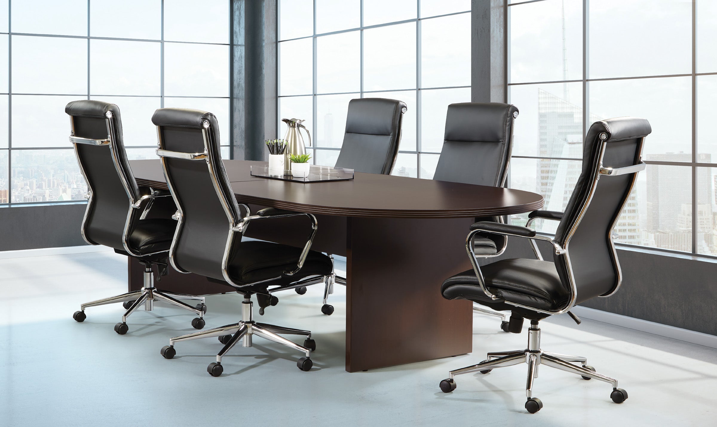 Napa Conference Table 120"X48"X29" - Espresso
