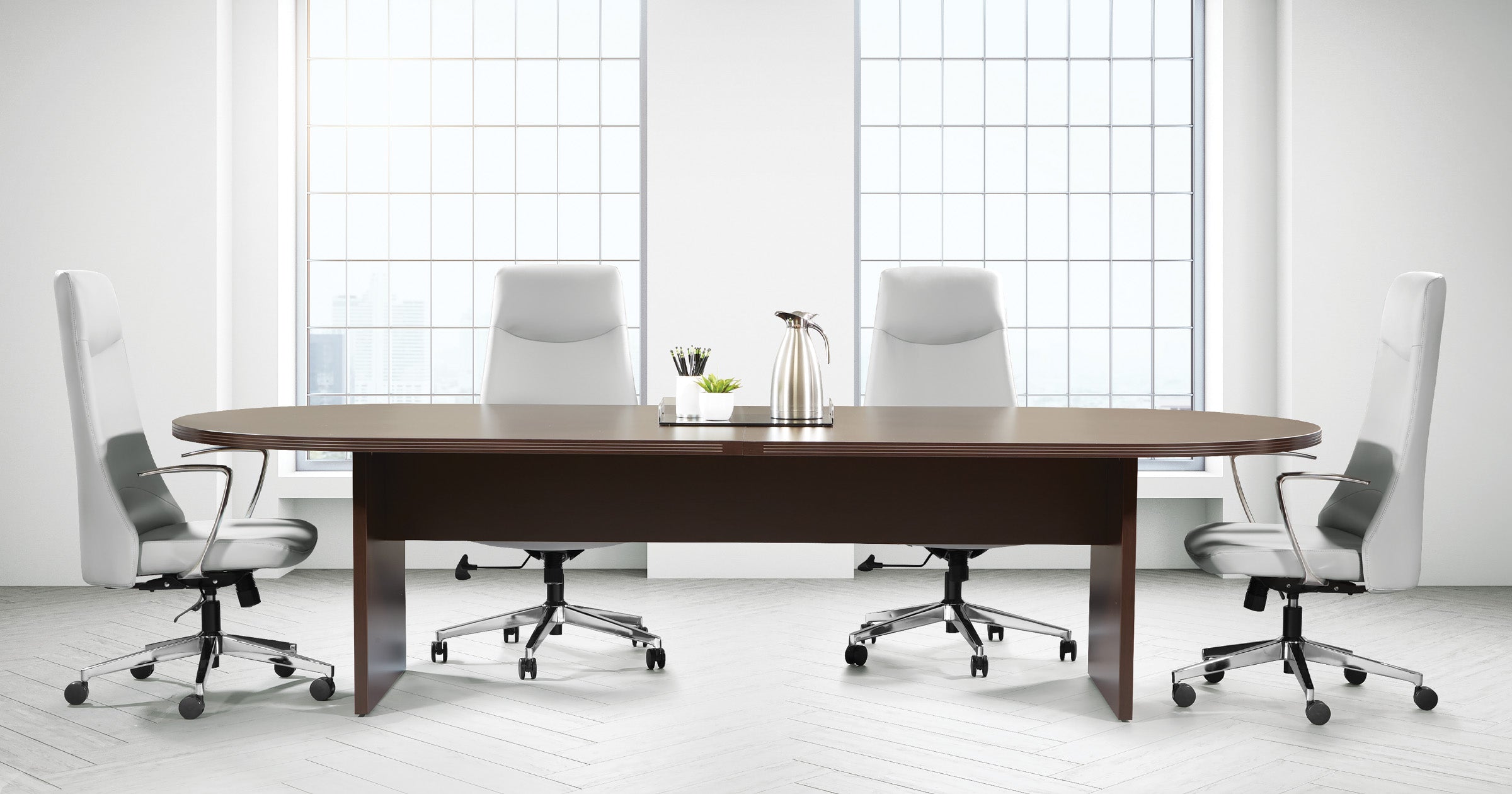Napa Conference Table 120"X48"X29" - Espresso