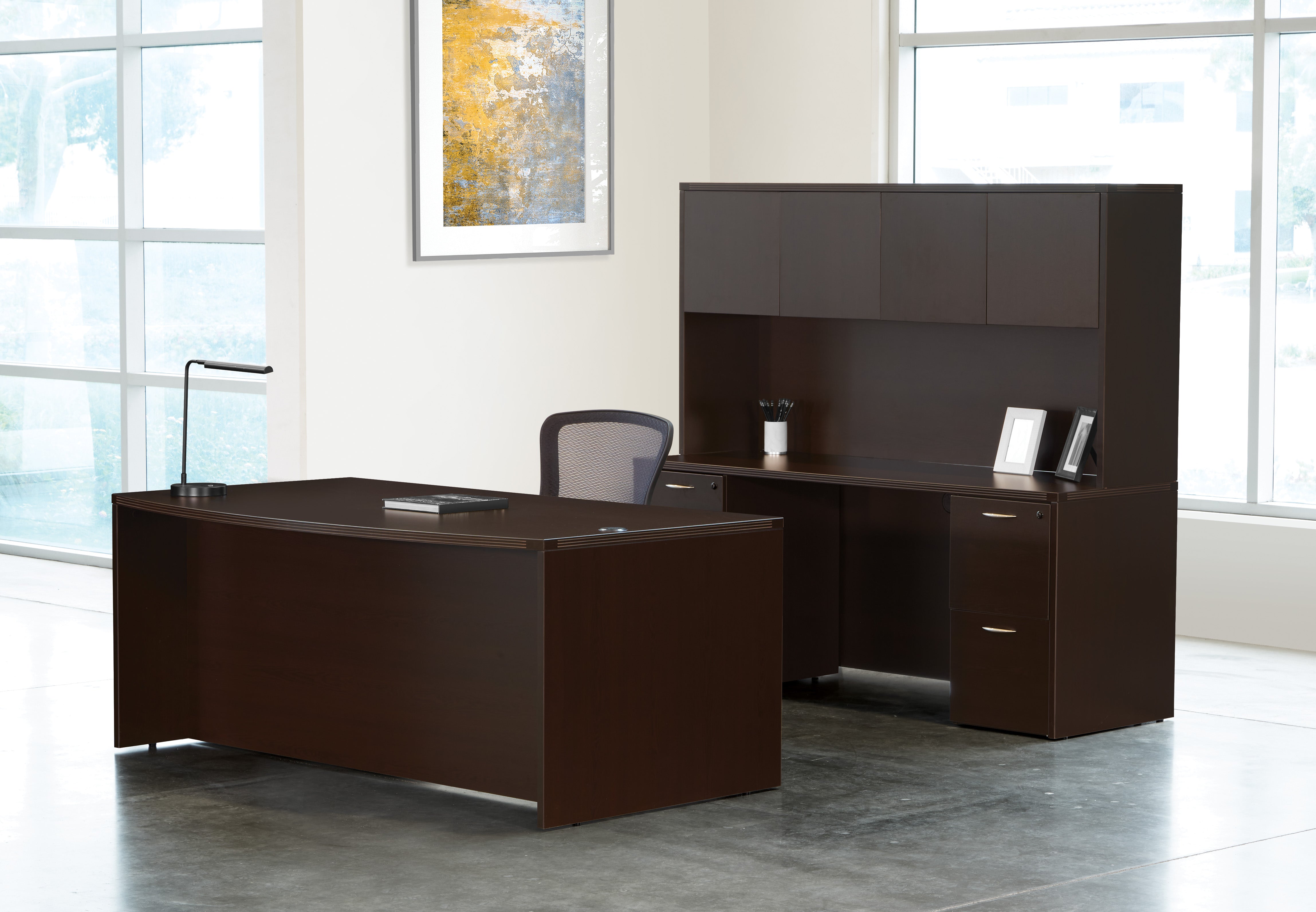 Napa Executive Office - Espresso