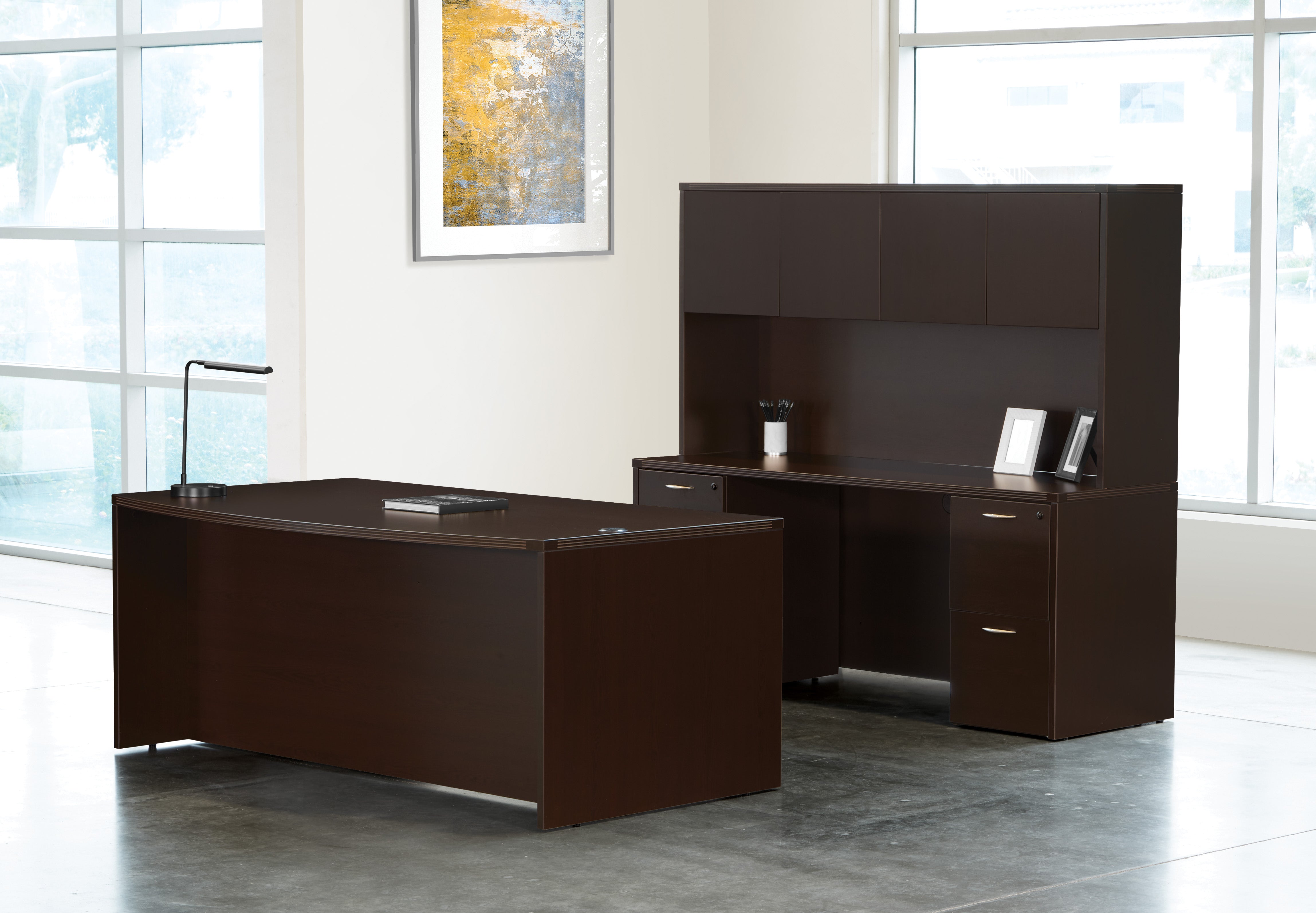 Napa Executive Office - Espresso