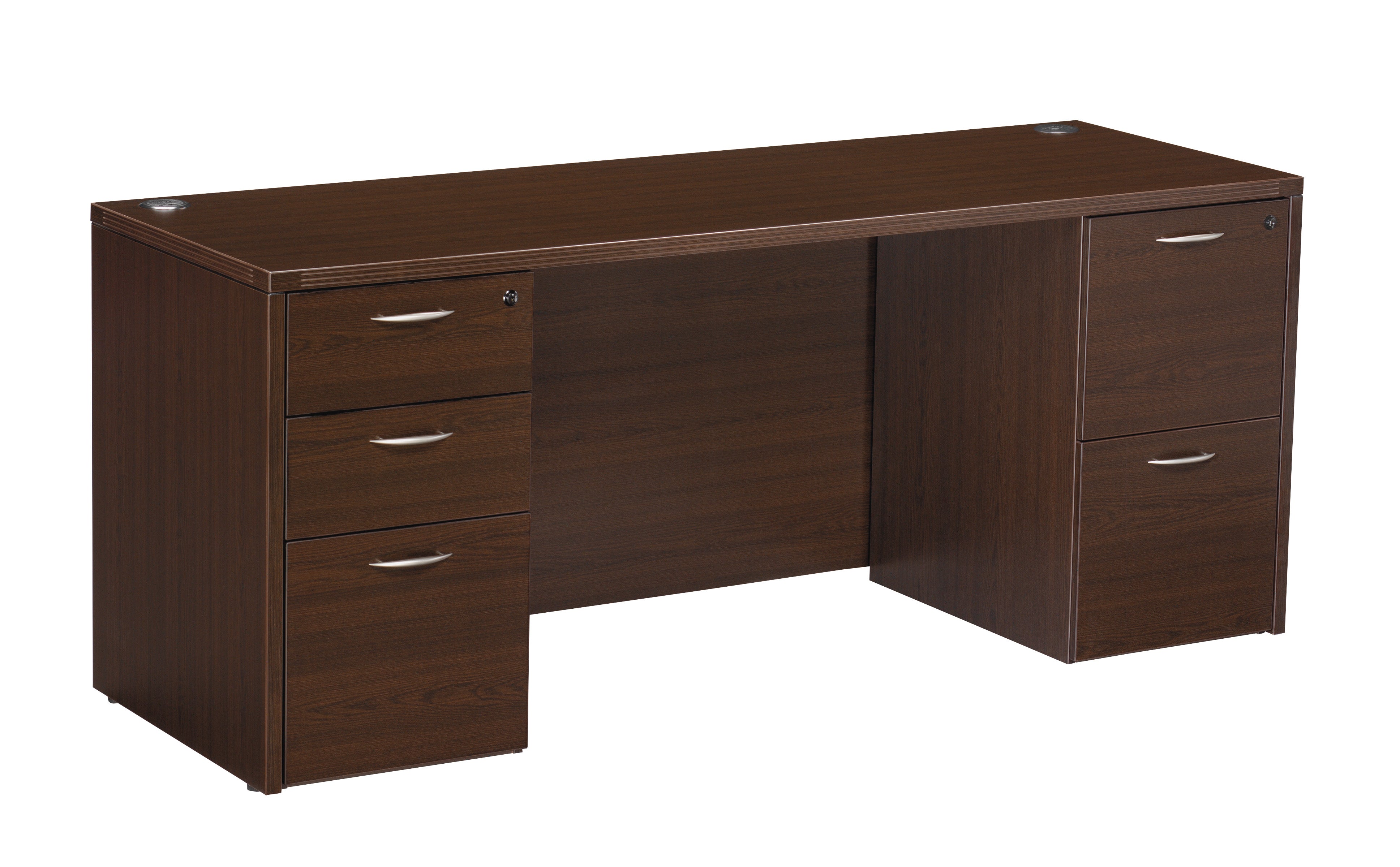 Napa Kneespace Credenza 71"X24" - Espresso