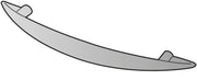 Napa Metallic Drawer Pulls (10-Pack) 2"X1"X4" - Metallic