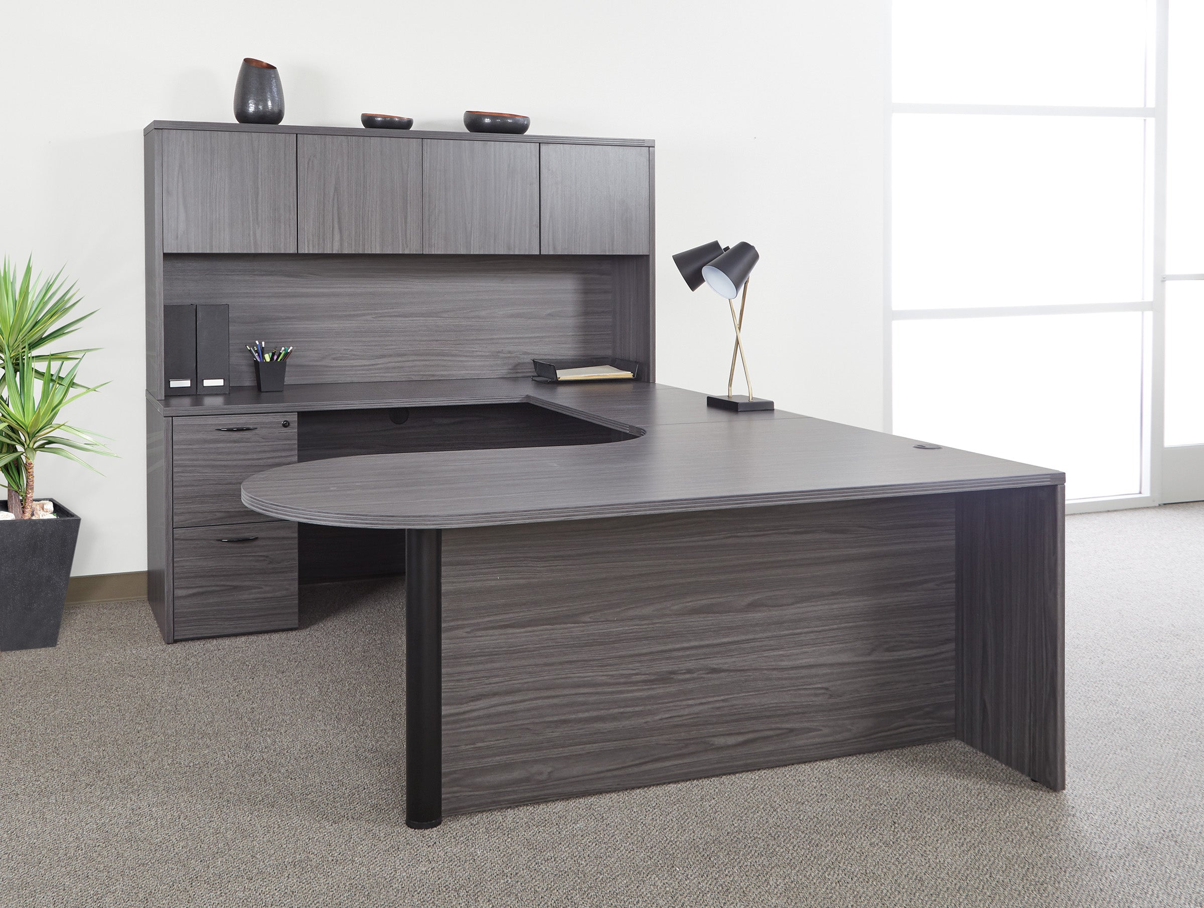 Napa U W/Left Corner Bullet 71X101 - Slate Grey