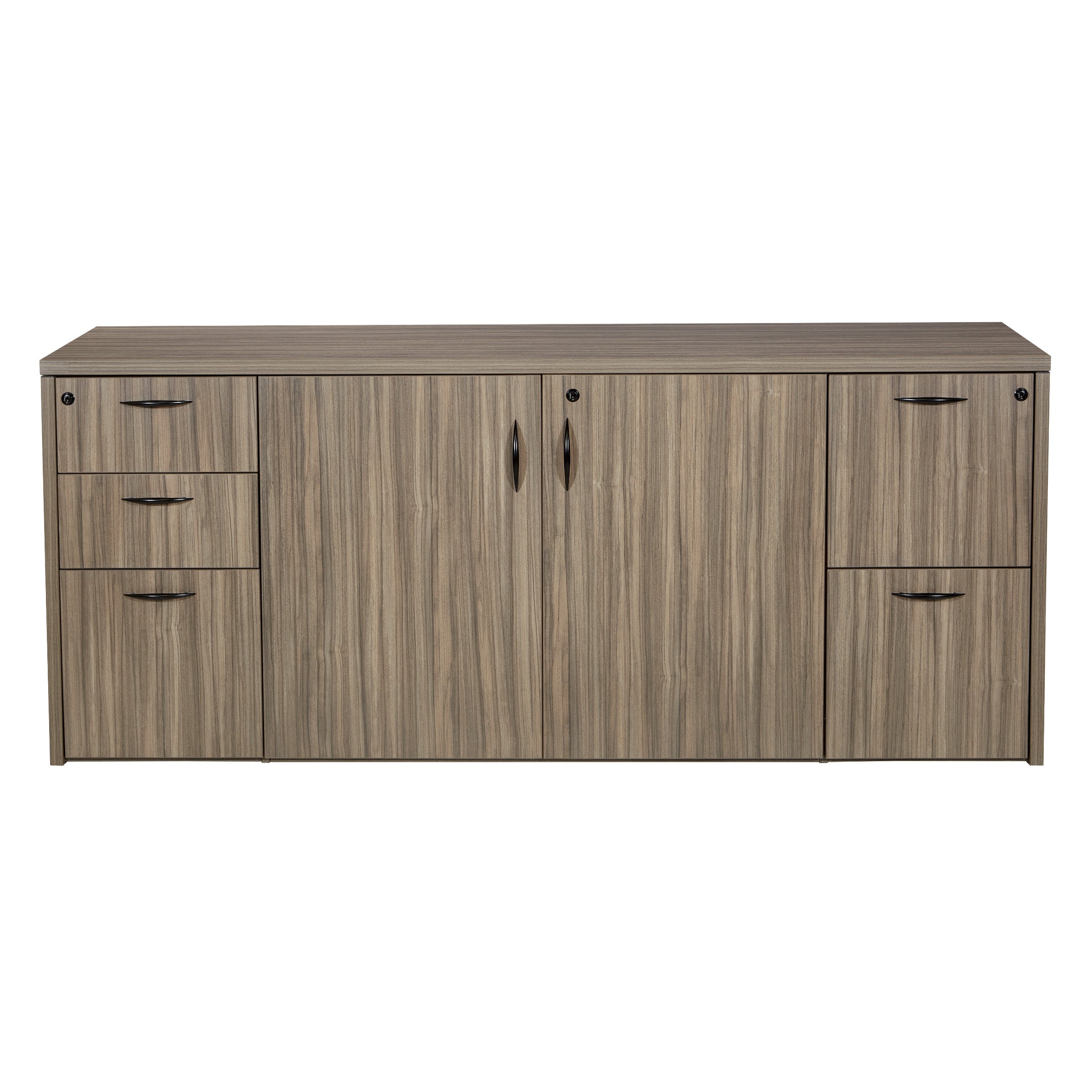 Storage Credenza 72" x 22" x 29" 2/CTN - Urban Walnut