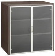 Overhead with Glass Doors 71 x 15 x 36 - Urban Walnut