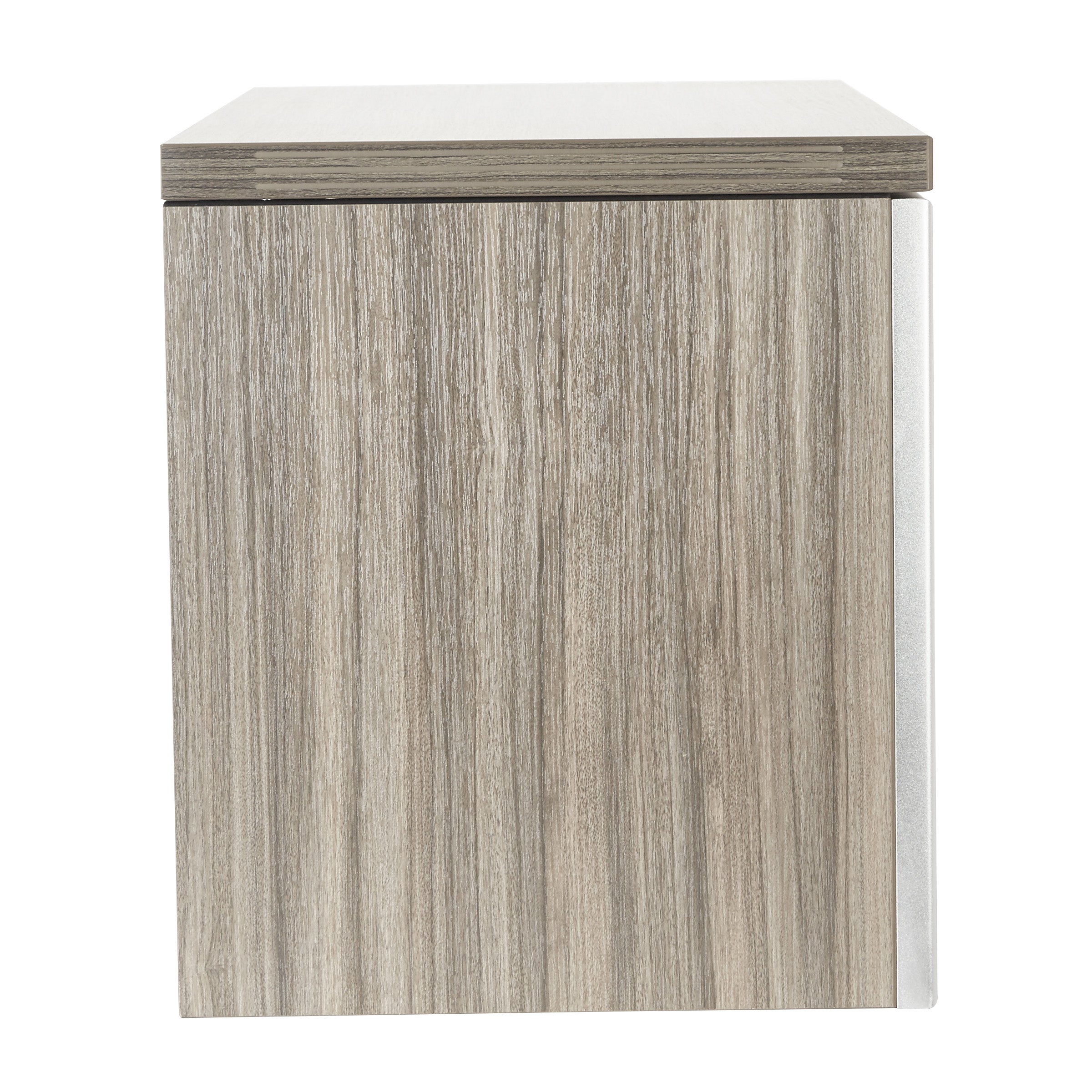 Wall-Mount Overhead with Glass Doors - Urban Walnut
