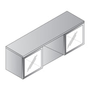 Wall-Mount without Doors - Natty Ash