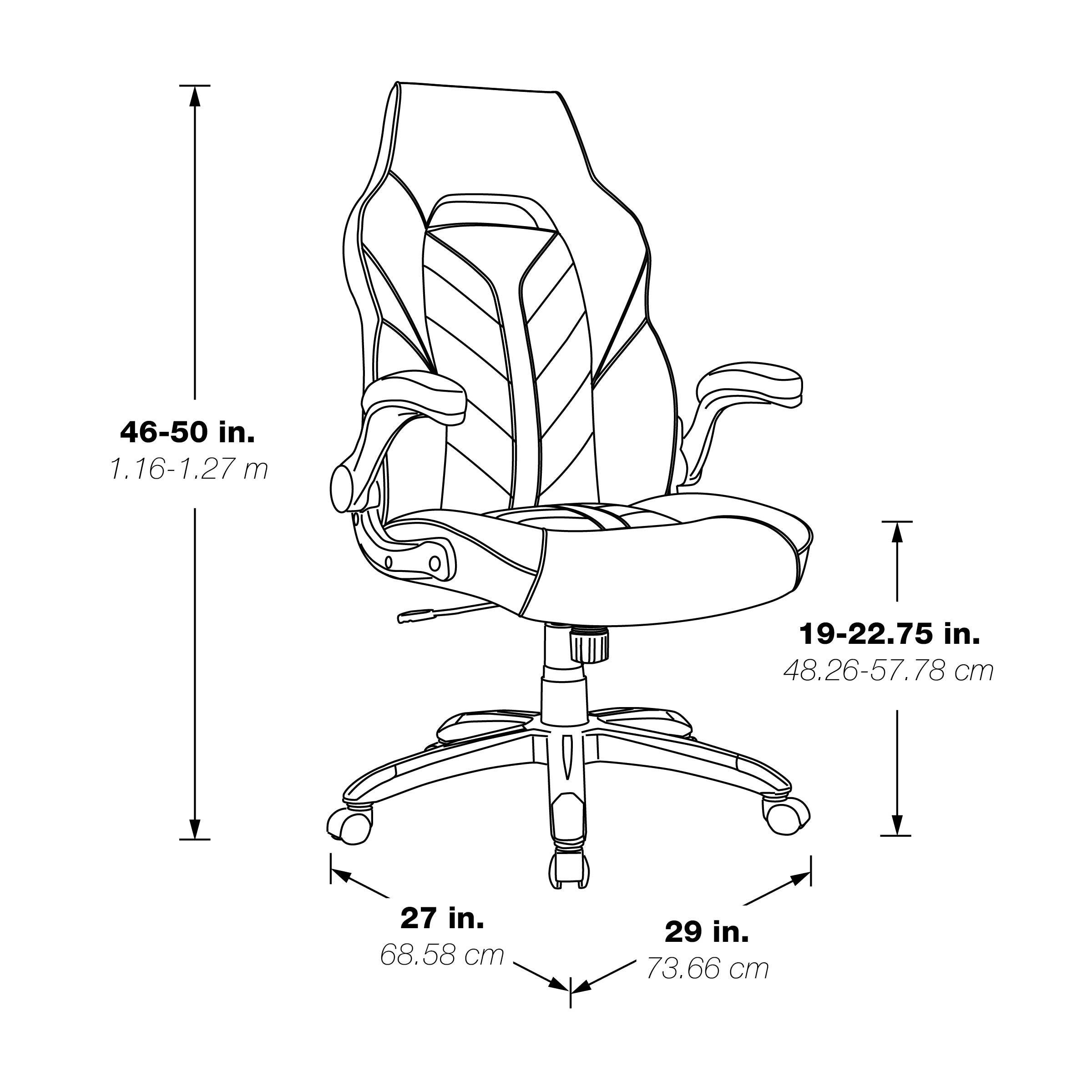 Orion Gaming Chair - Purple/Black