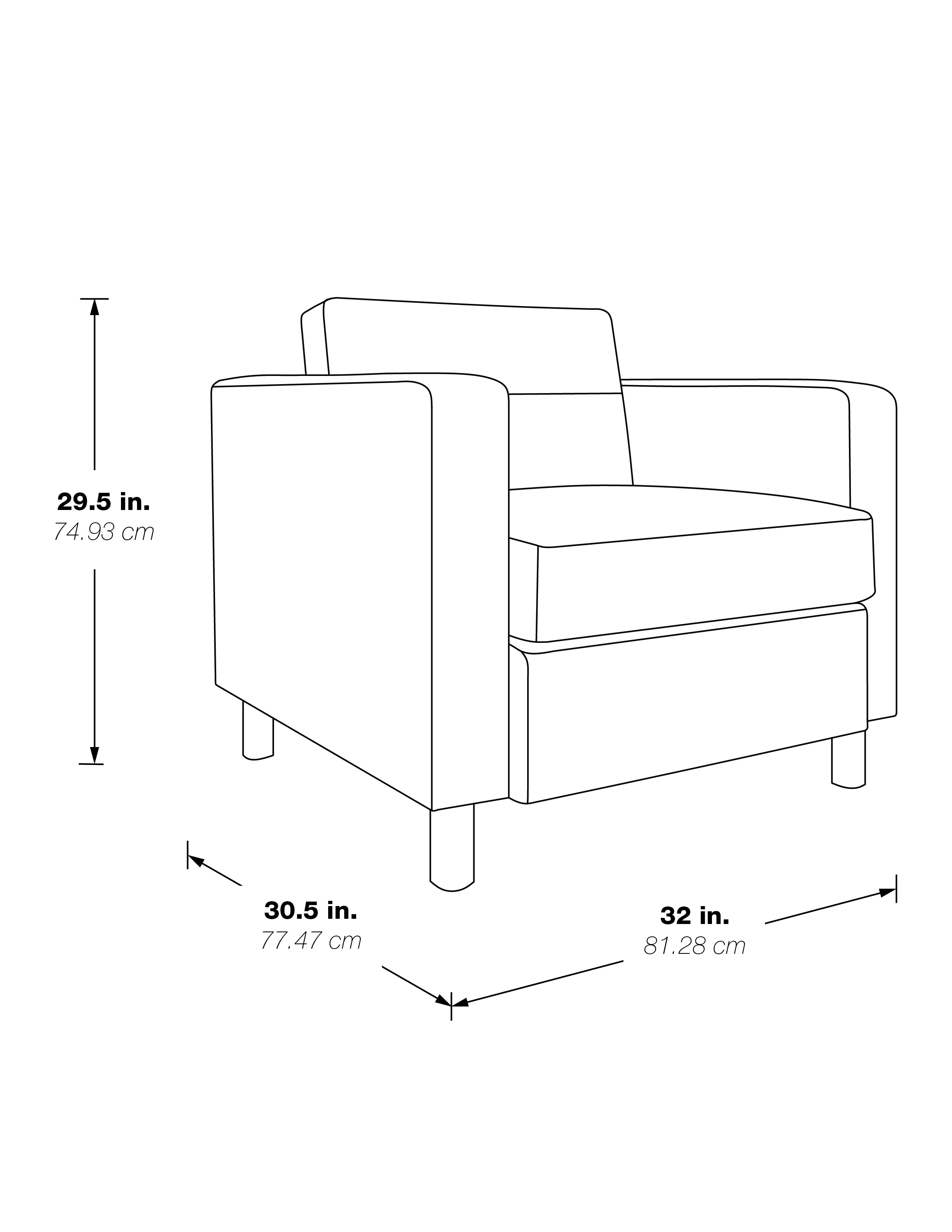 Pacific Armchair - Espresso