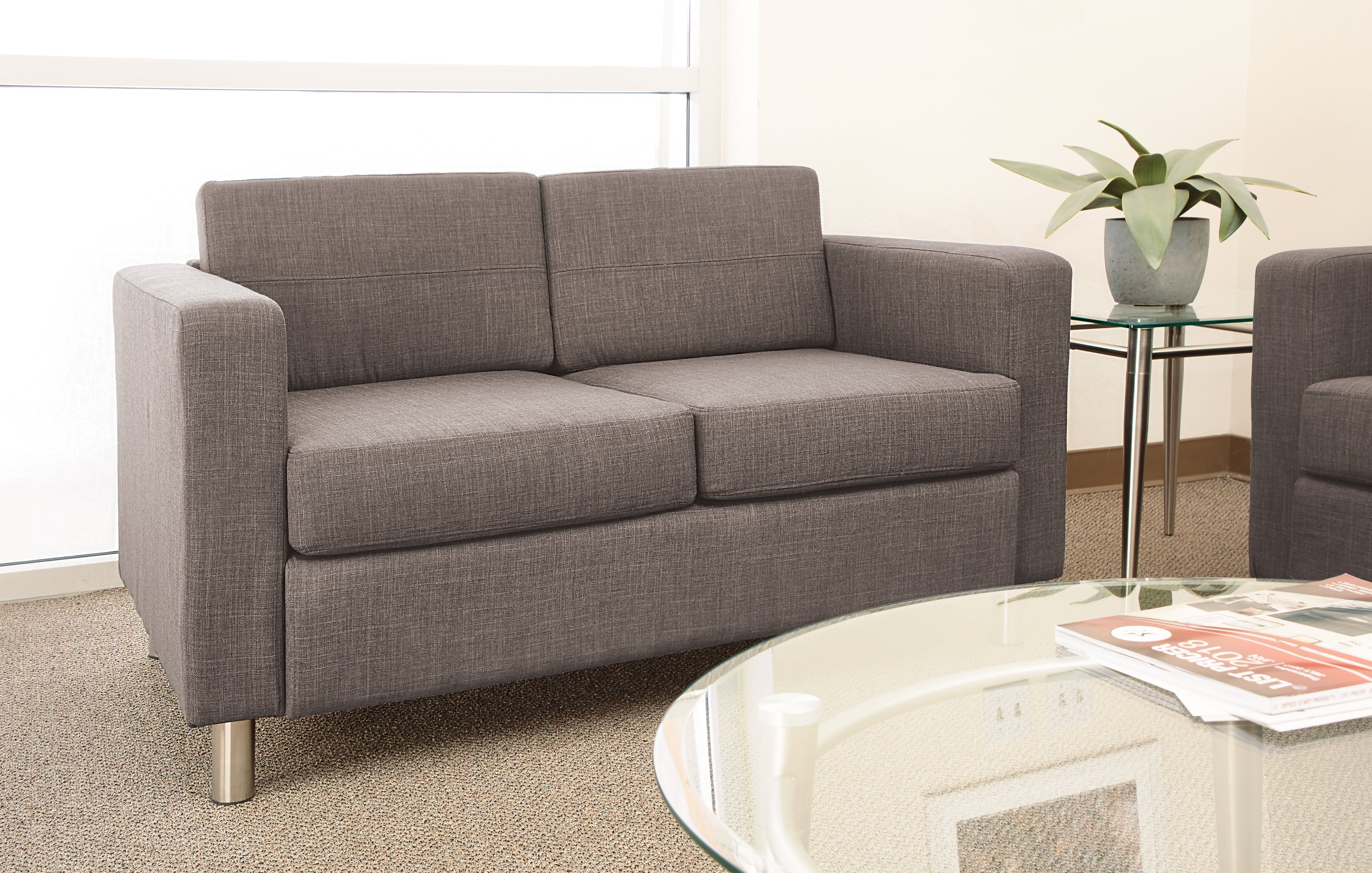 Pacific LoveSeat - Cement