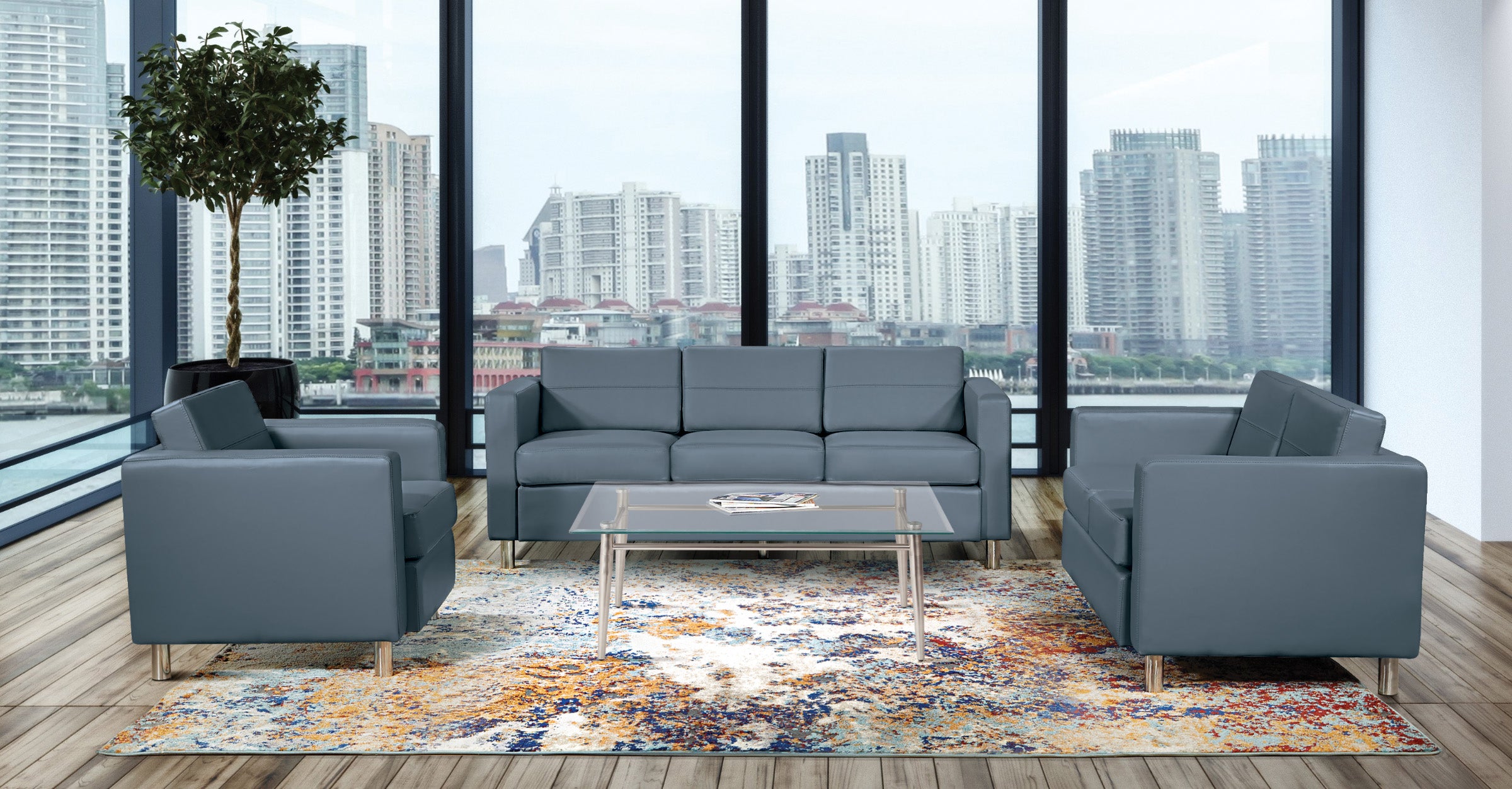 Pacific LoveSeat - Blue