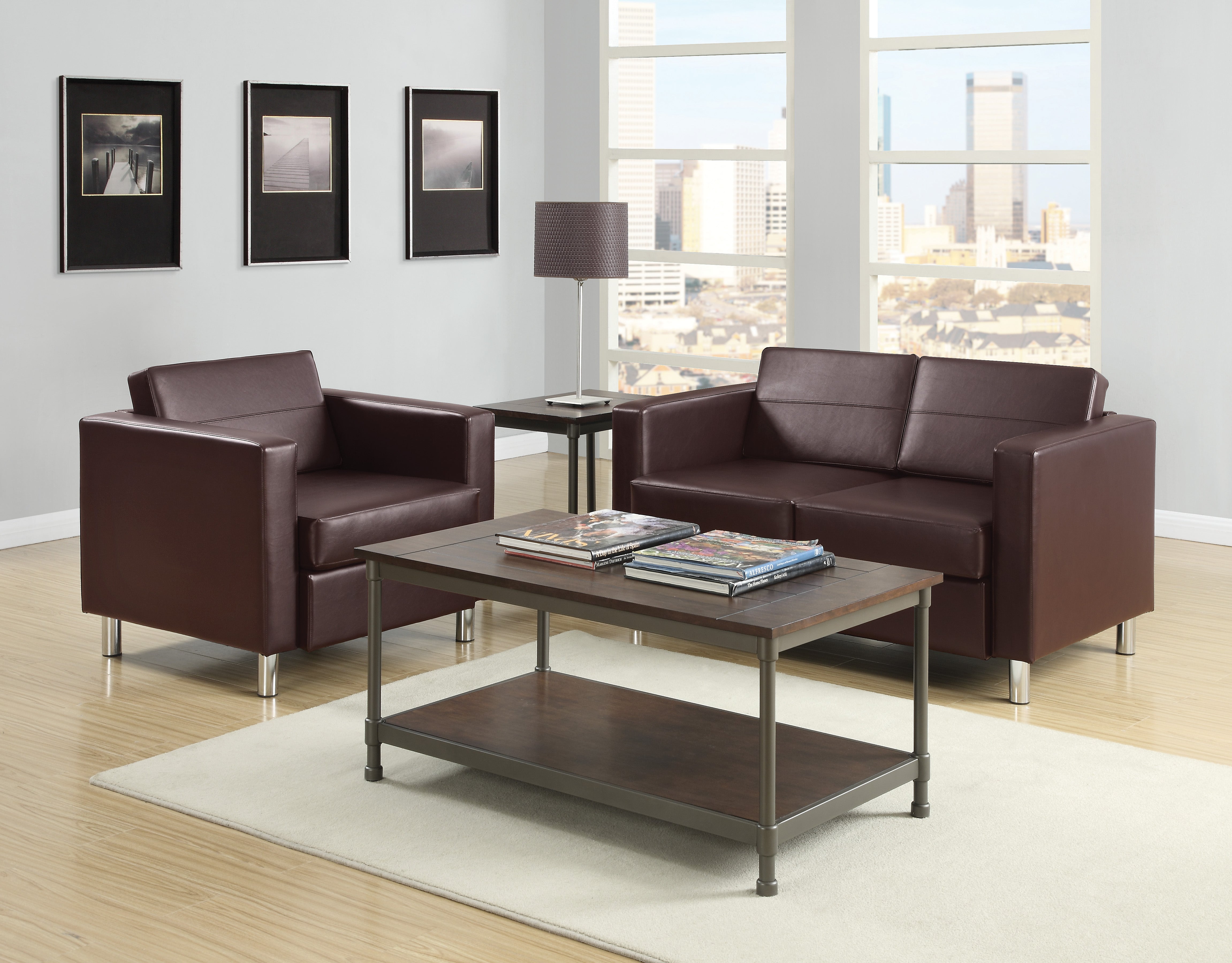 Pacific LoveSeat - Espresso